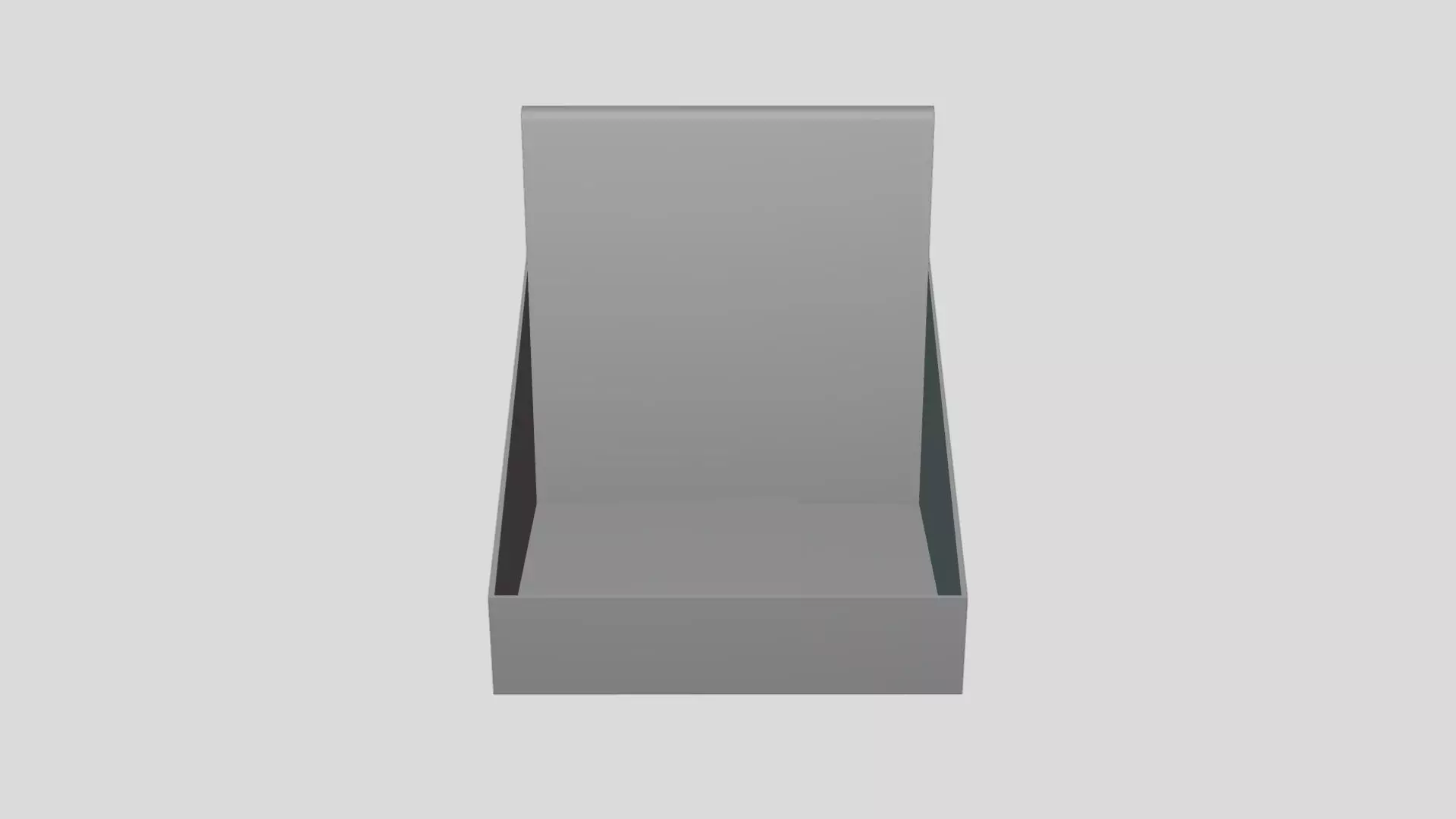 Display Box - Geometry Only No Textures No Materials 3D model_3