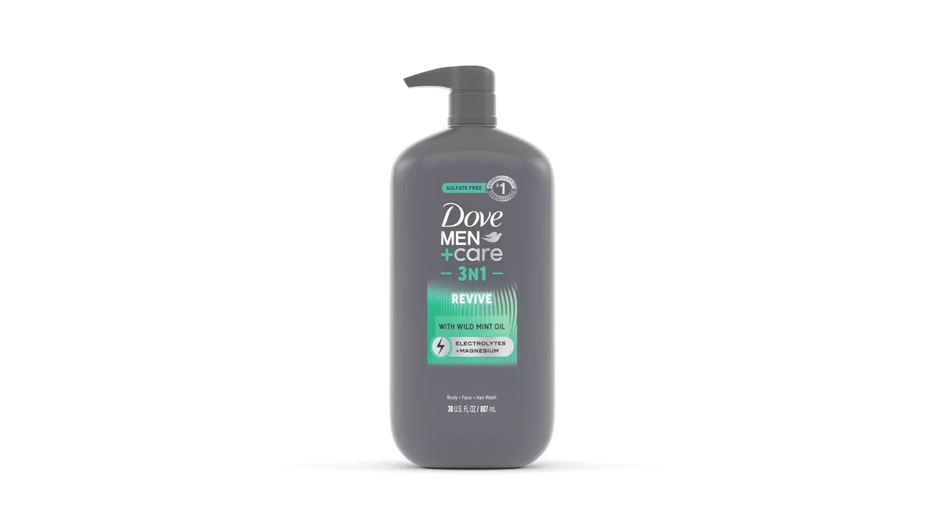 Dove Body Wash 3D model_4