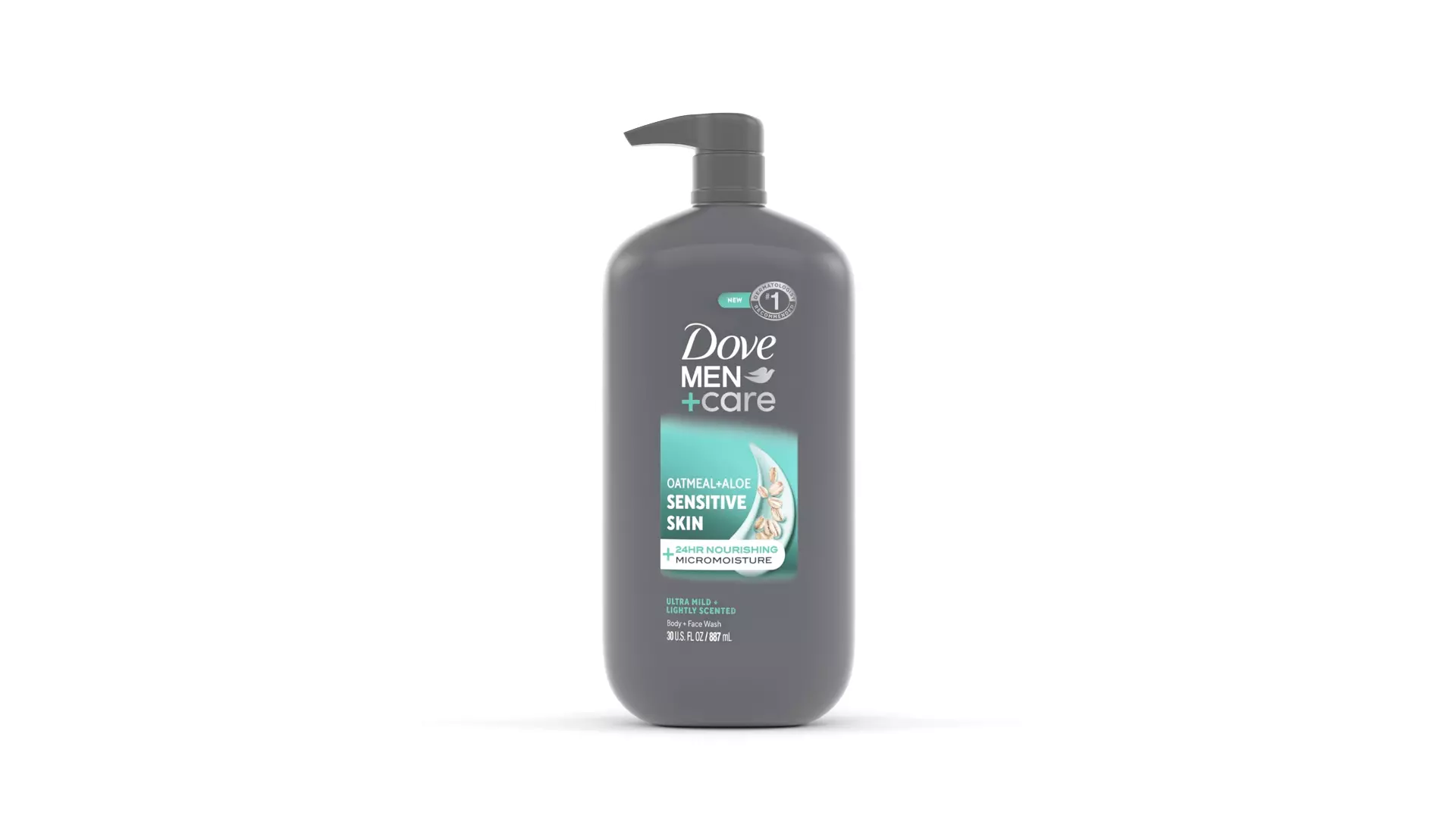 Dove Body Wash 3D model_1