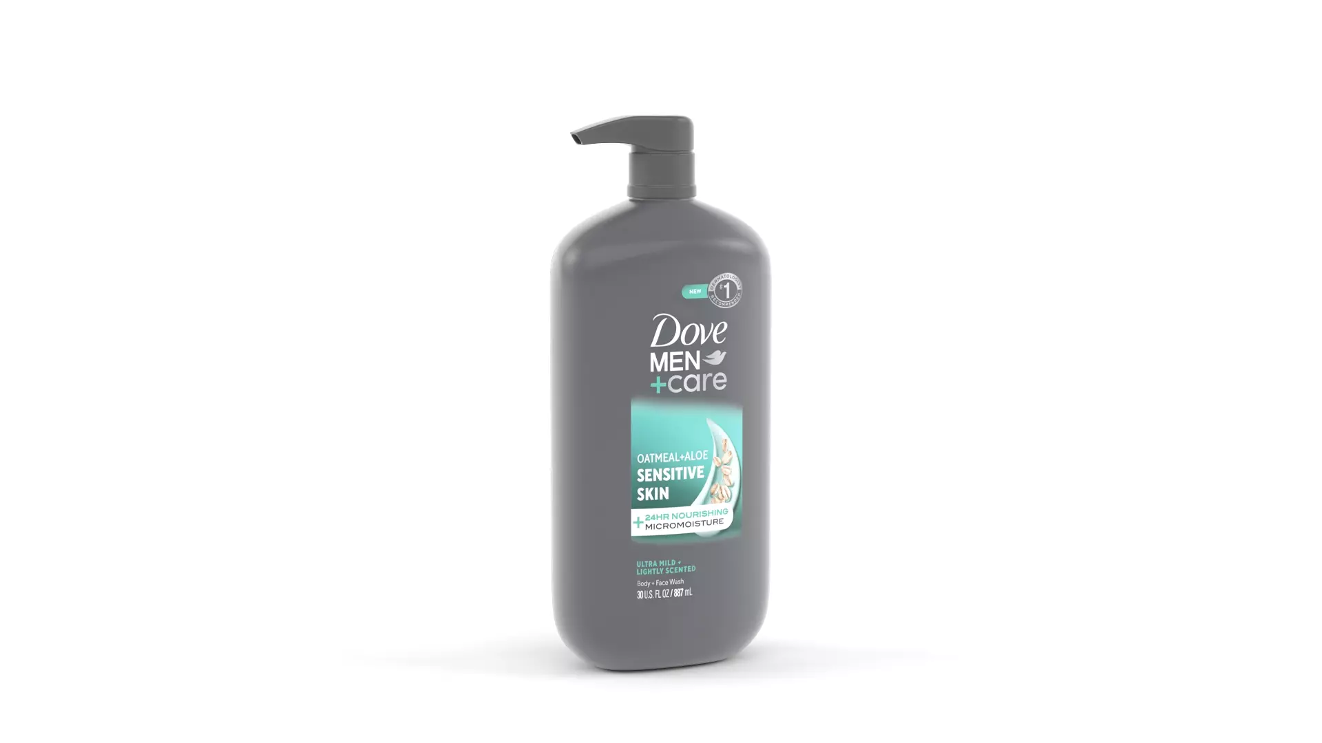 Dove Body Wash 3D model_3