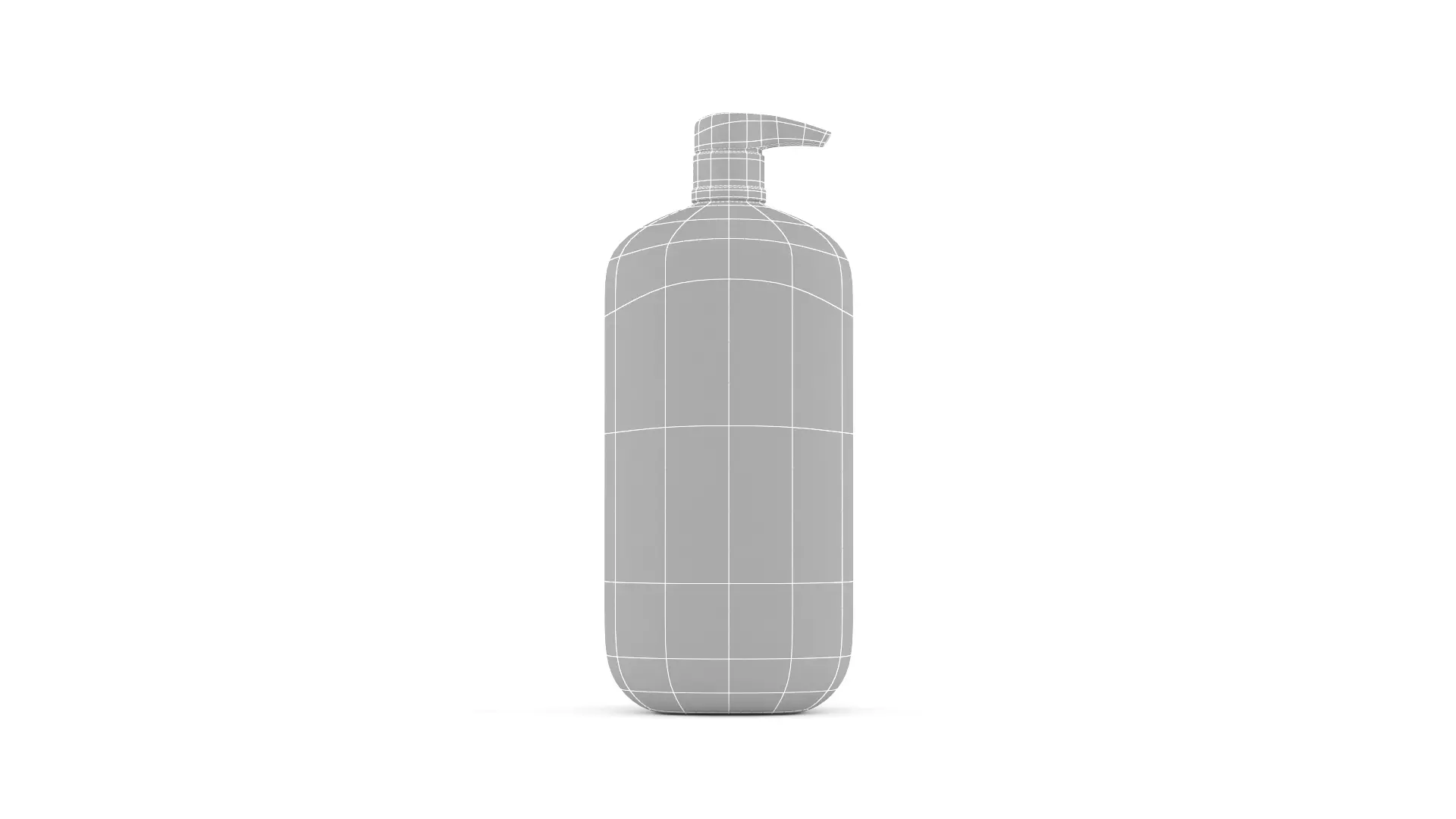 Dove Body Wash 3D model_9