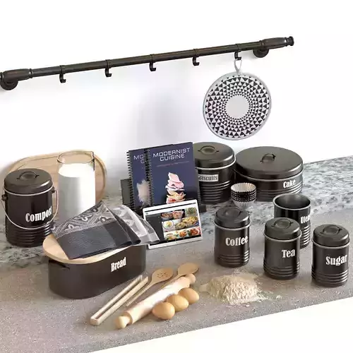 Typhoon Vintage Kitchen Black