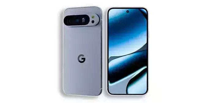 Google Pixel 10 Pro Blender 3D Model with Lighting Setup 3D model