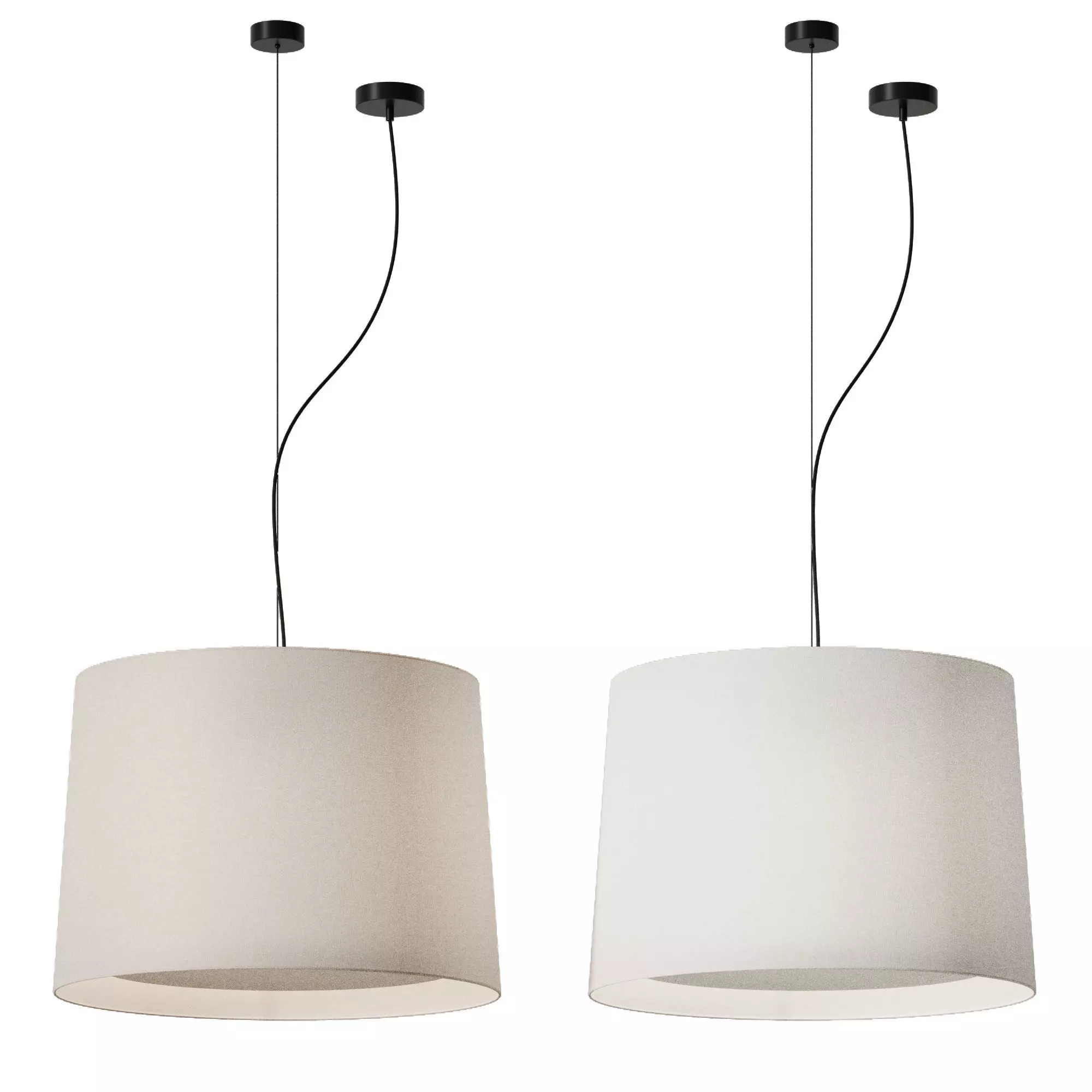 Pendant lamp Faro Barcelona CONGA 3D model_6