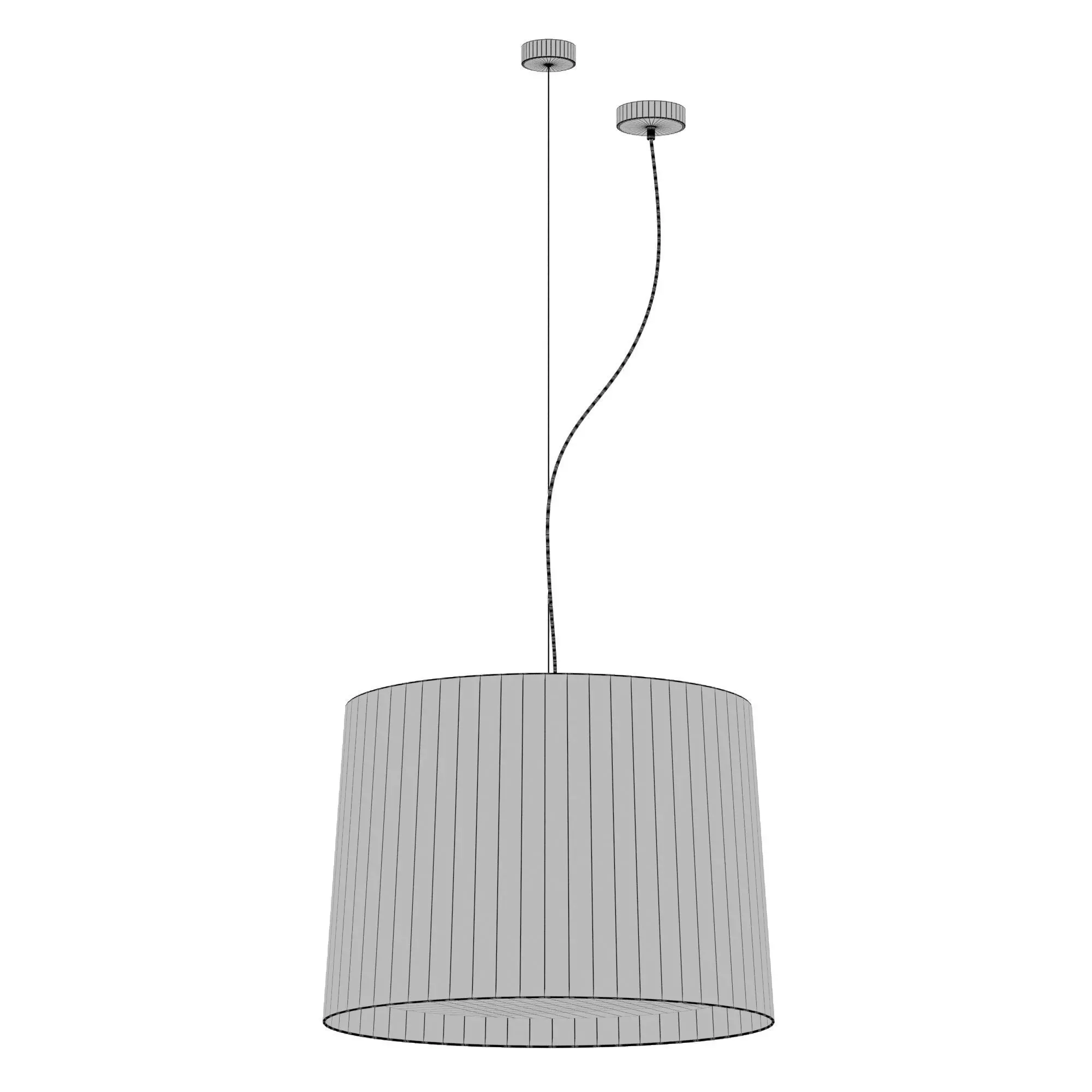 Pendant lamp Faro Barcelona CONGA 3D model_7