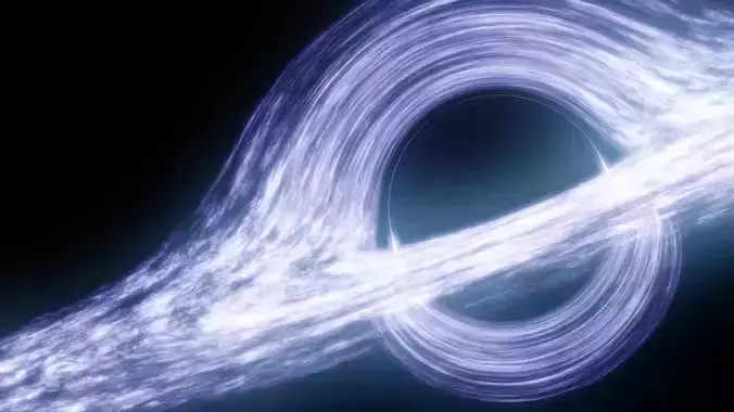 Animated BLACK HOLE