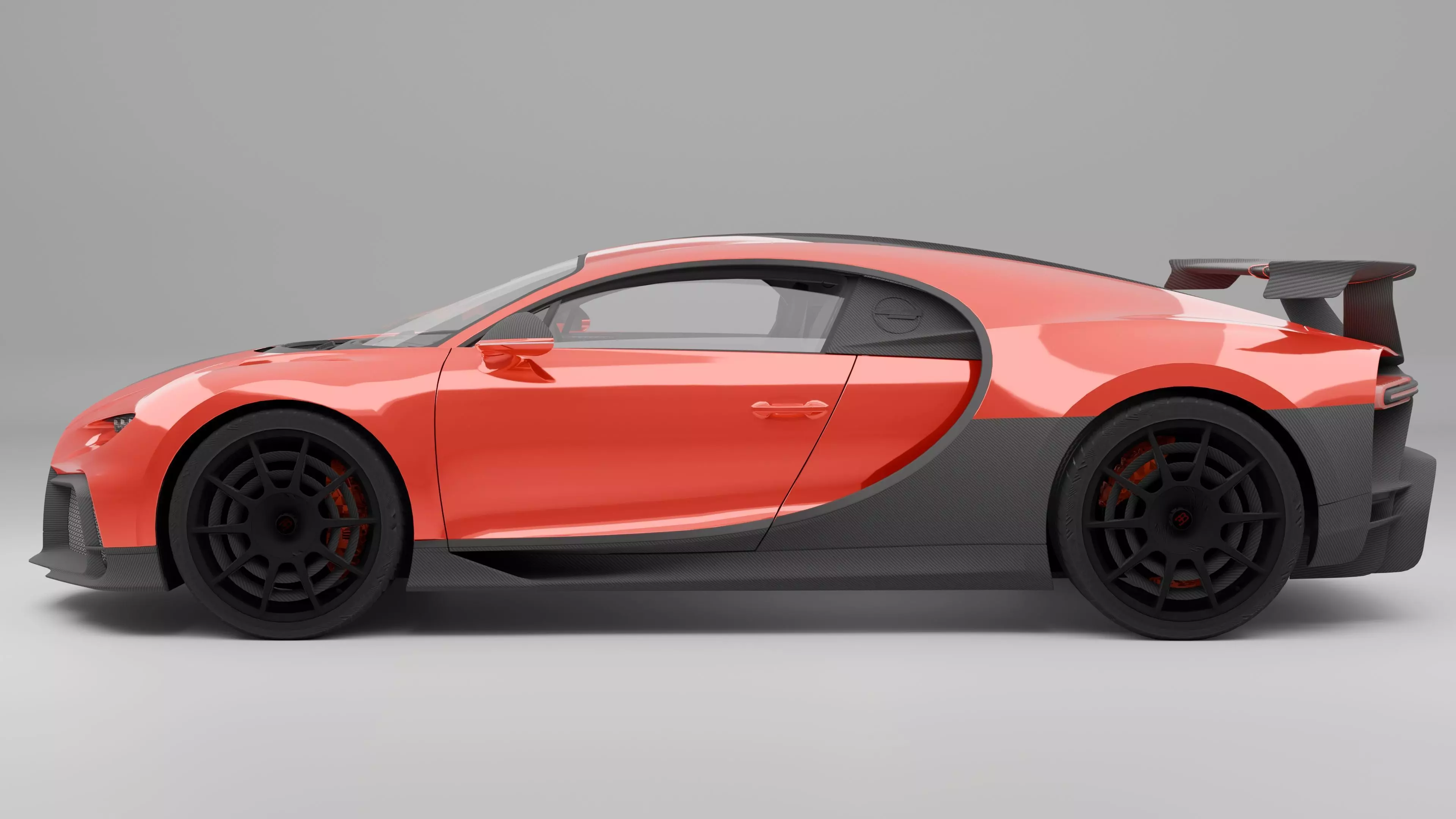 Bugatti Chiron R 3D model_5