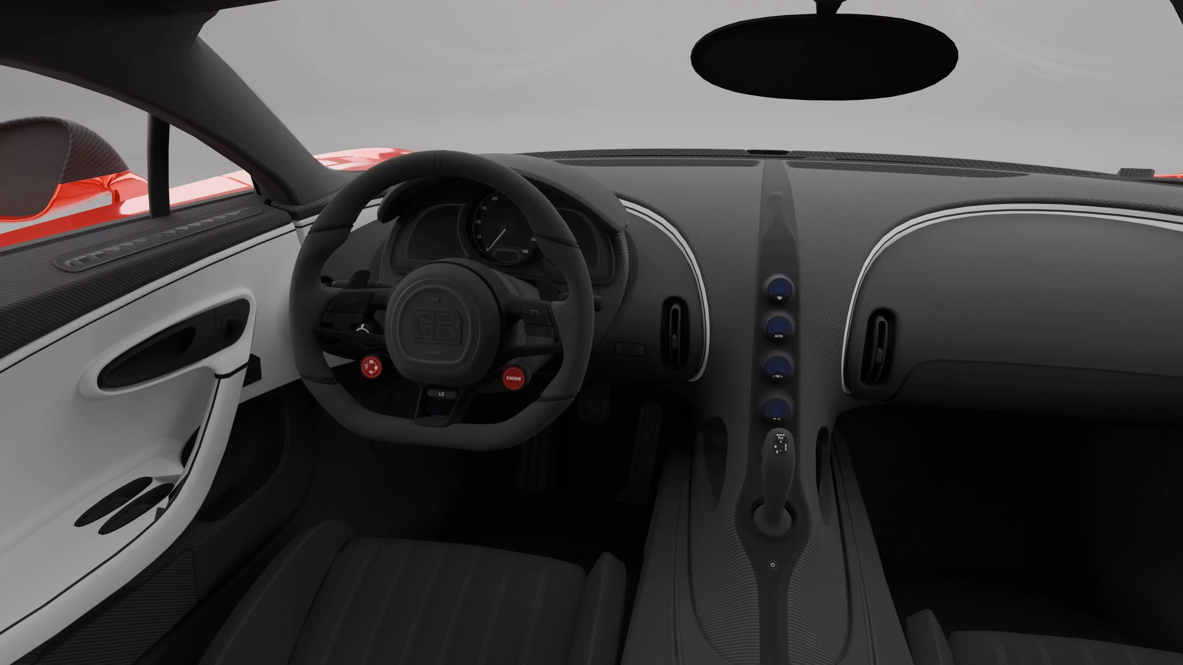 Bugatti Chiron R 3D model_10