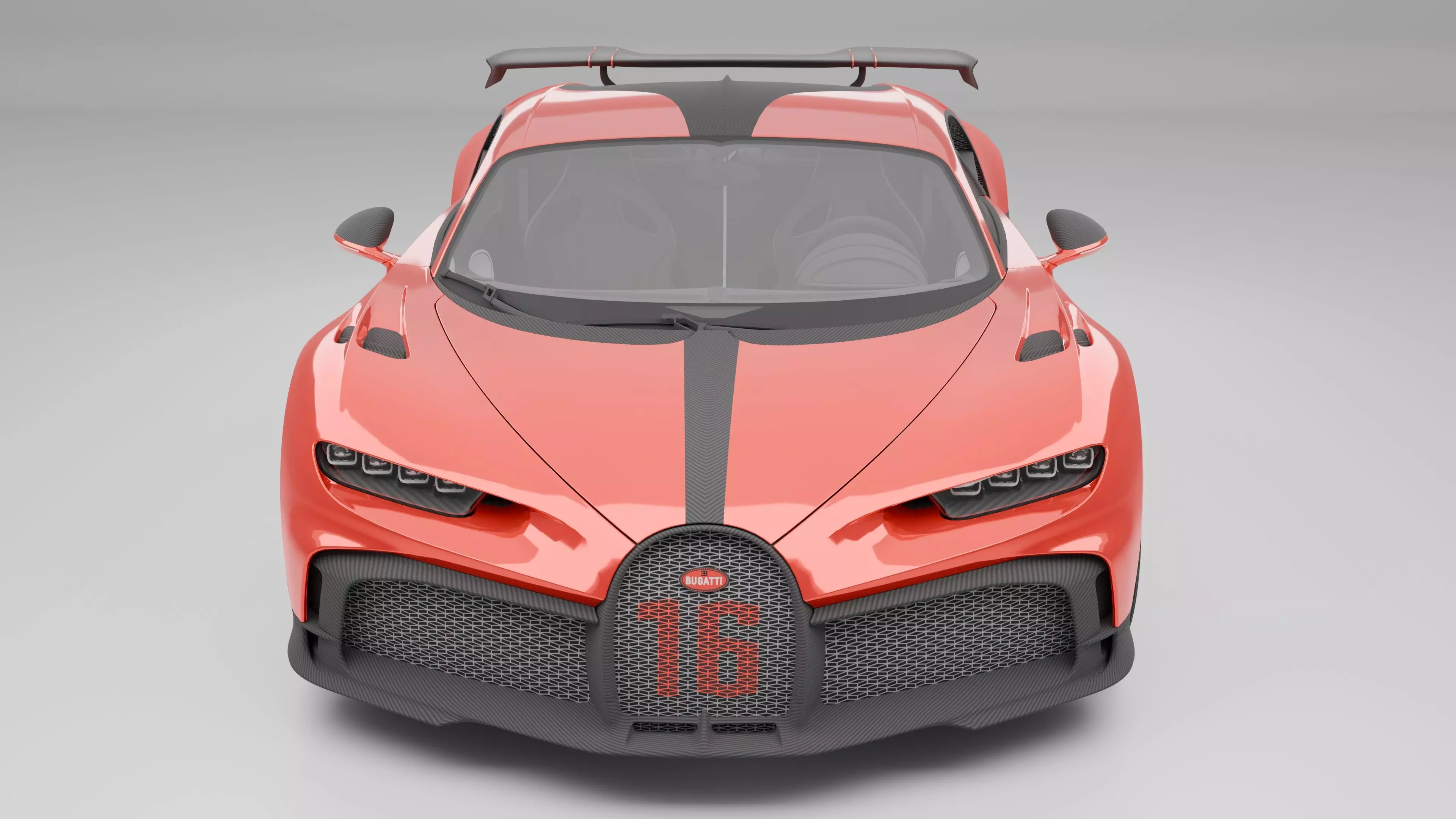 Bugatti Chiron R 3D model_3