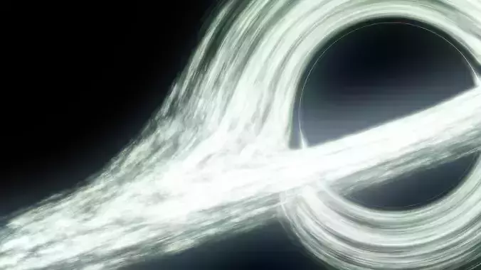 Animated BLACK HOLE