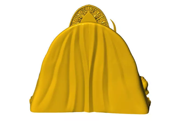 Mahalaxmi 3D idol 3D print model_11