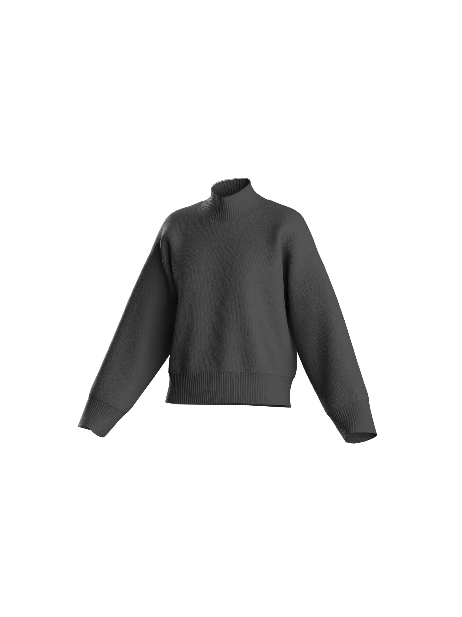 FEMALE KNIT JUMPER 3D model_46