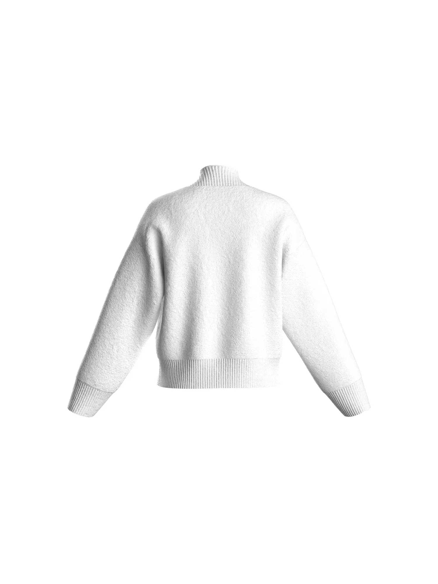 FEMALE KNIT JUMPER 3D model_5