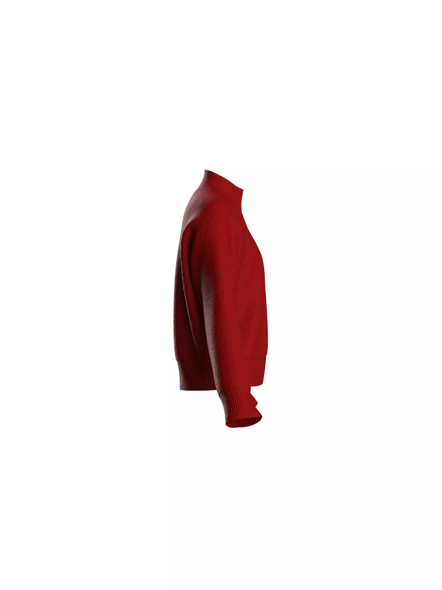 FEMALE KNIT JUMPER 3D model_19