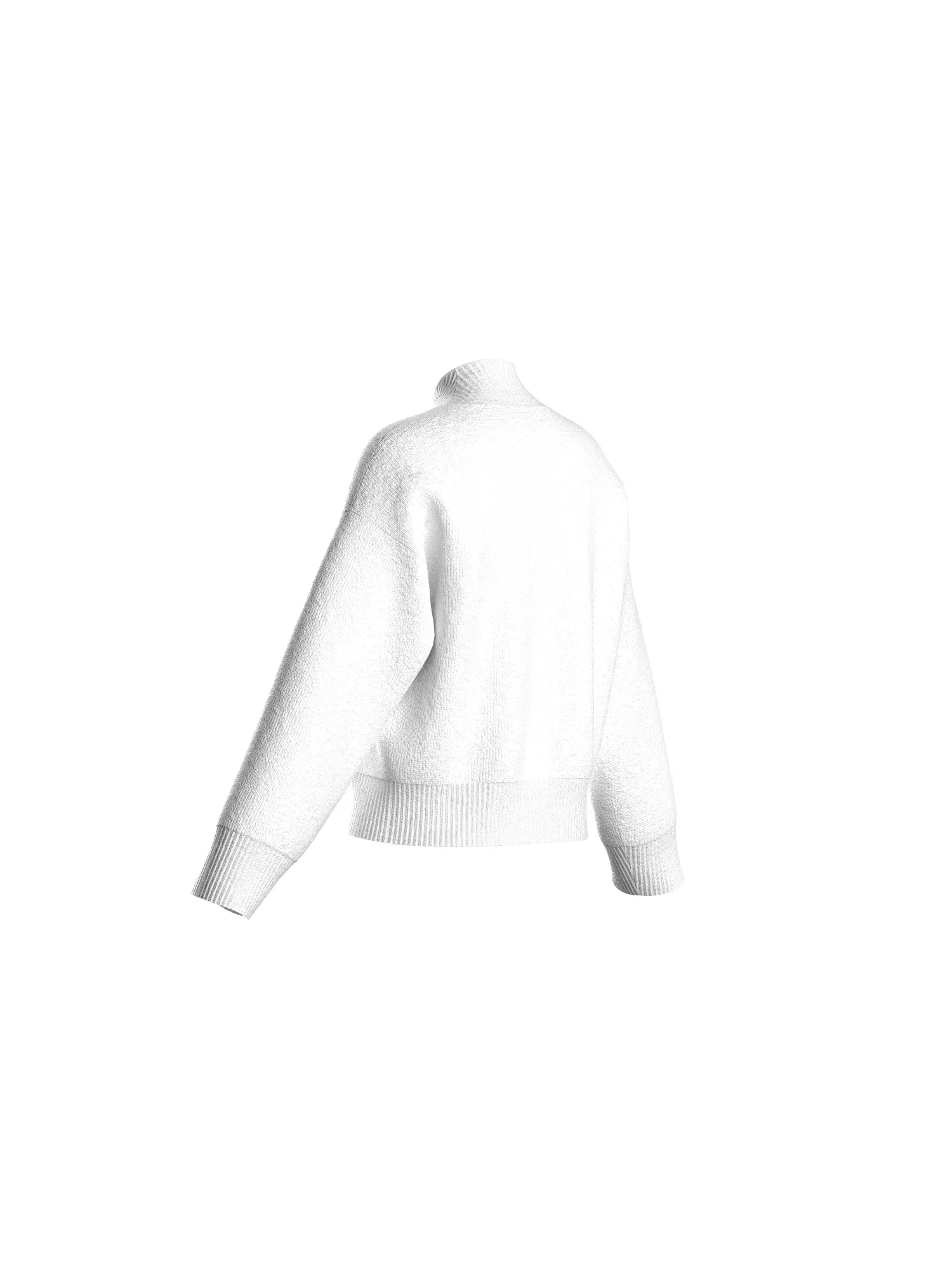 FEMALE KNIT JUMPER 3D model_11