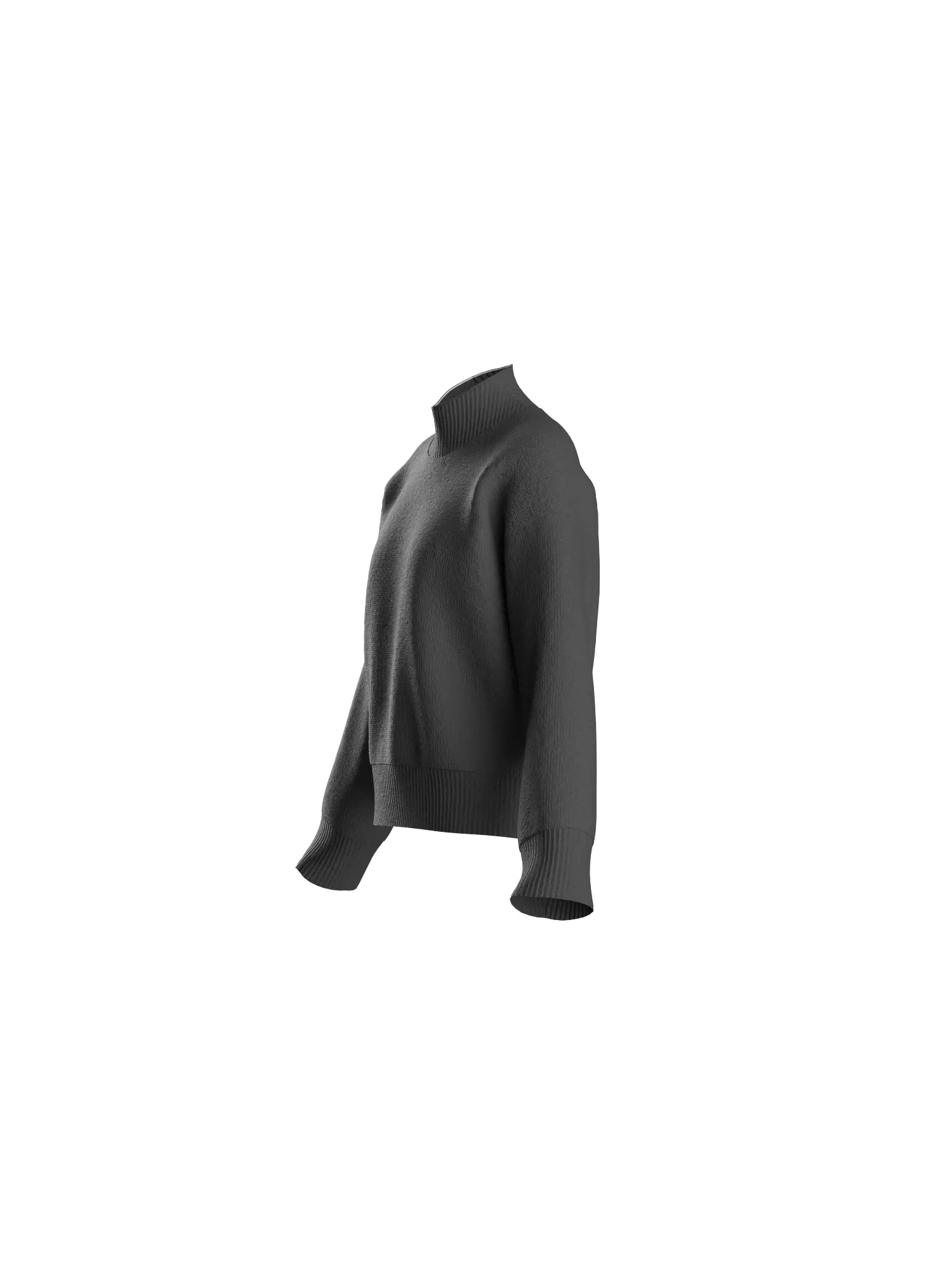 FEMALE KNIT JUMPER 3D model_41