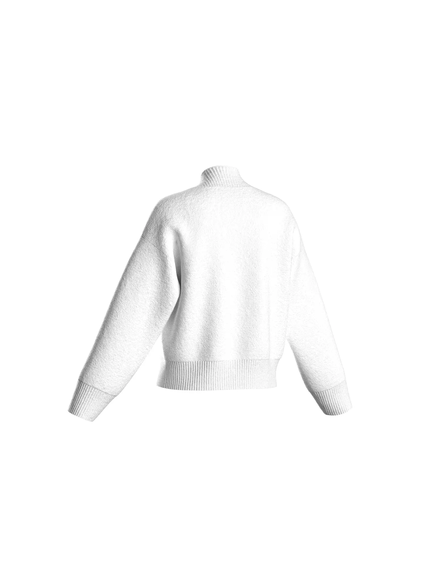 FEMALE KNIT JUMPER 3D model_6