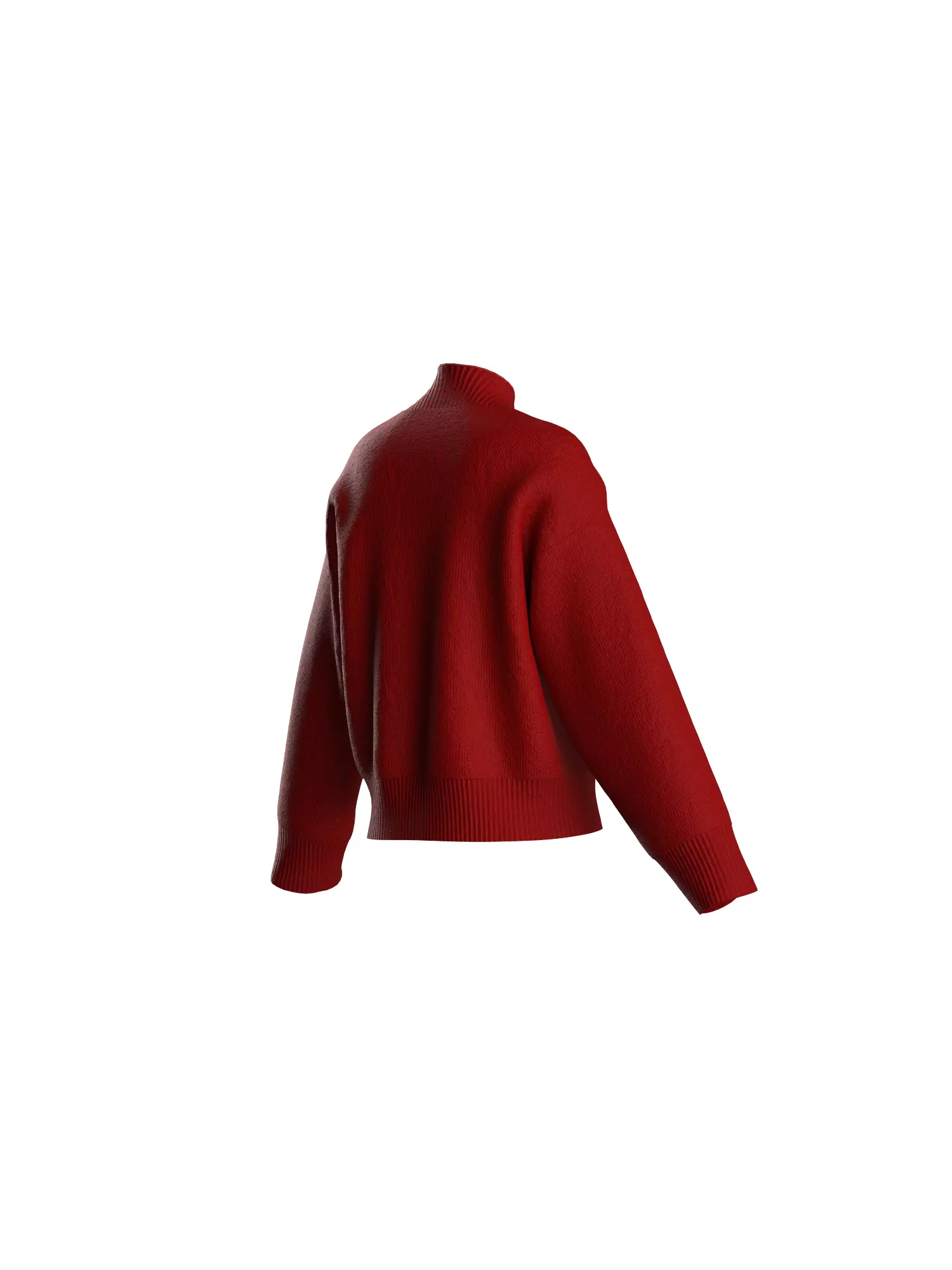 FEMALE KNIT JUMPER 3D model_17