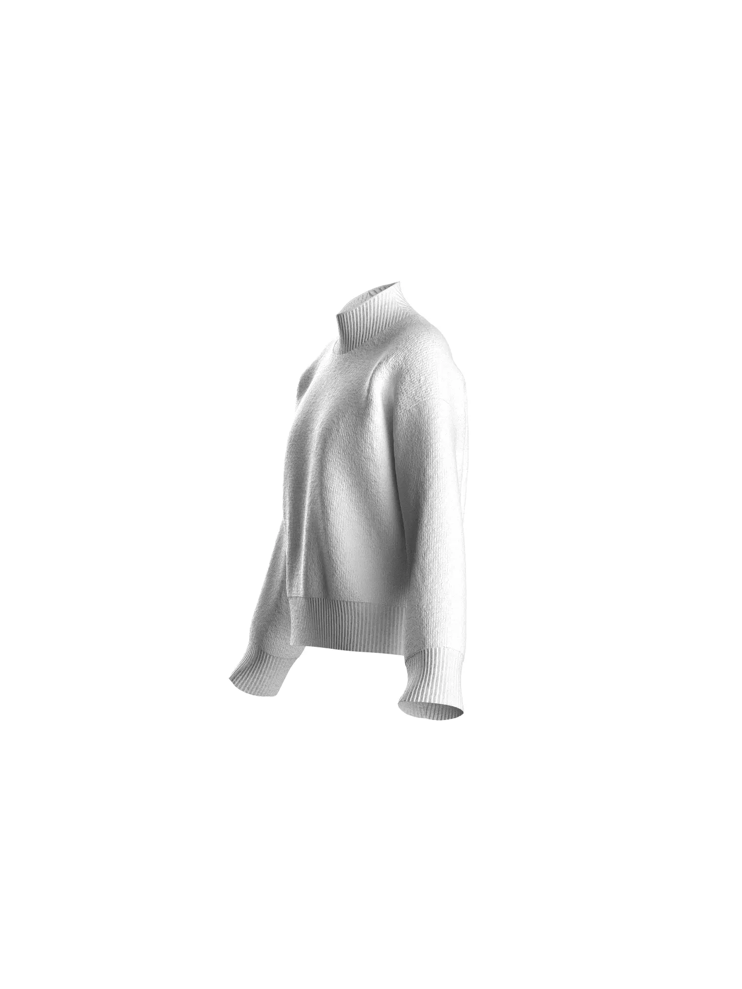 FEMALE KNIT JUMPER 3D model_15
