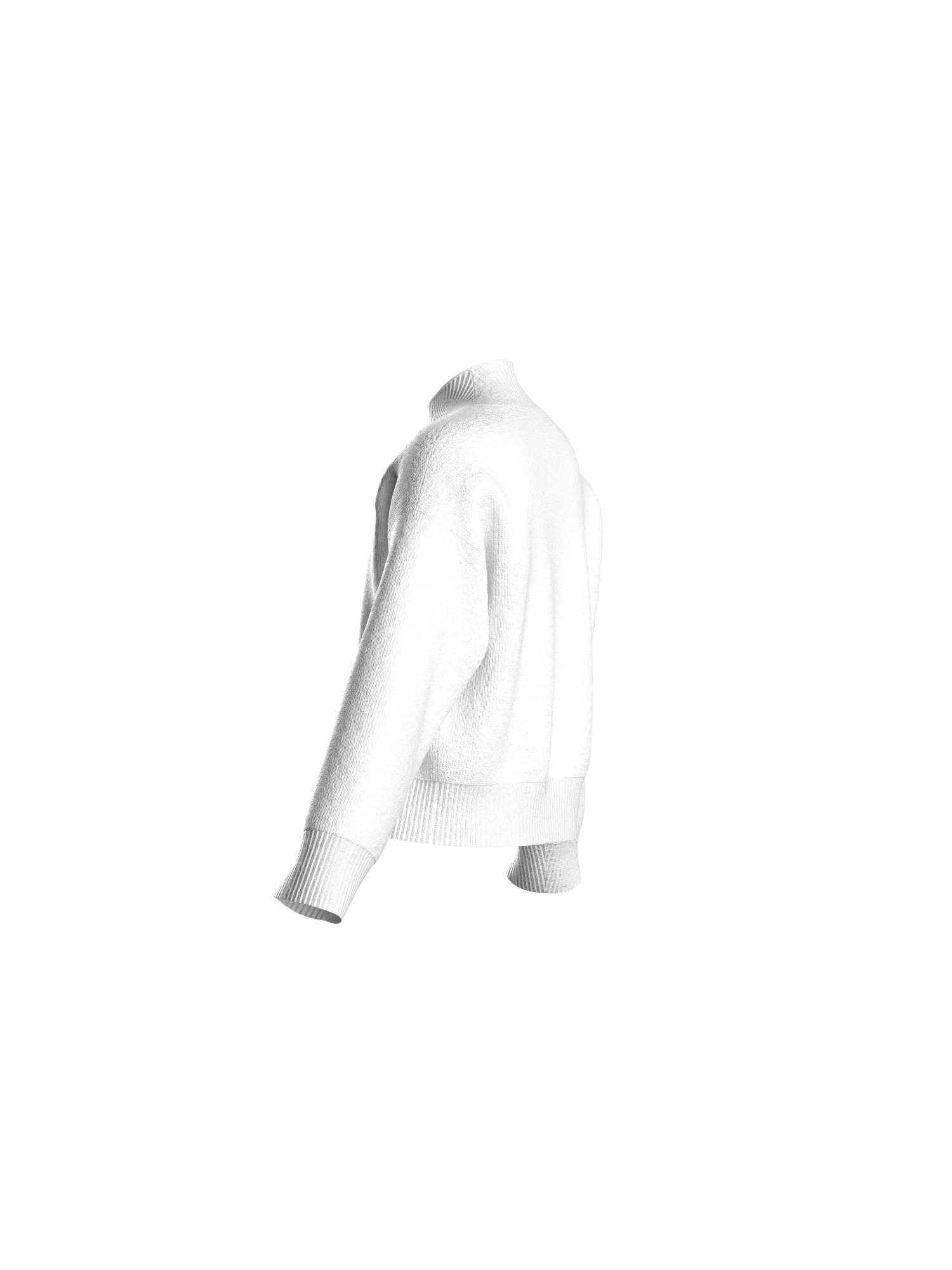 FEMALE KNIT JUMPER 3D model_14
