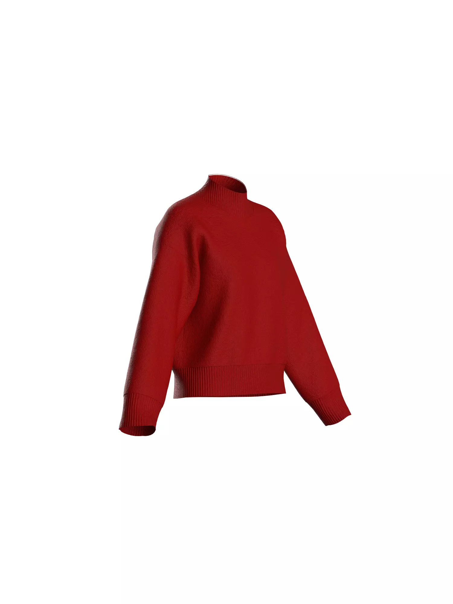 FEMALE KNIT JUMPER 3D model_18