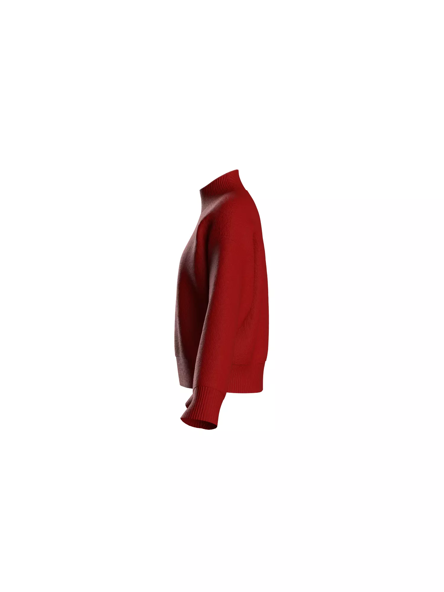 FEMALE KNIT JUMPER 3D model_23