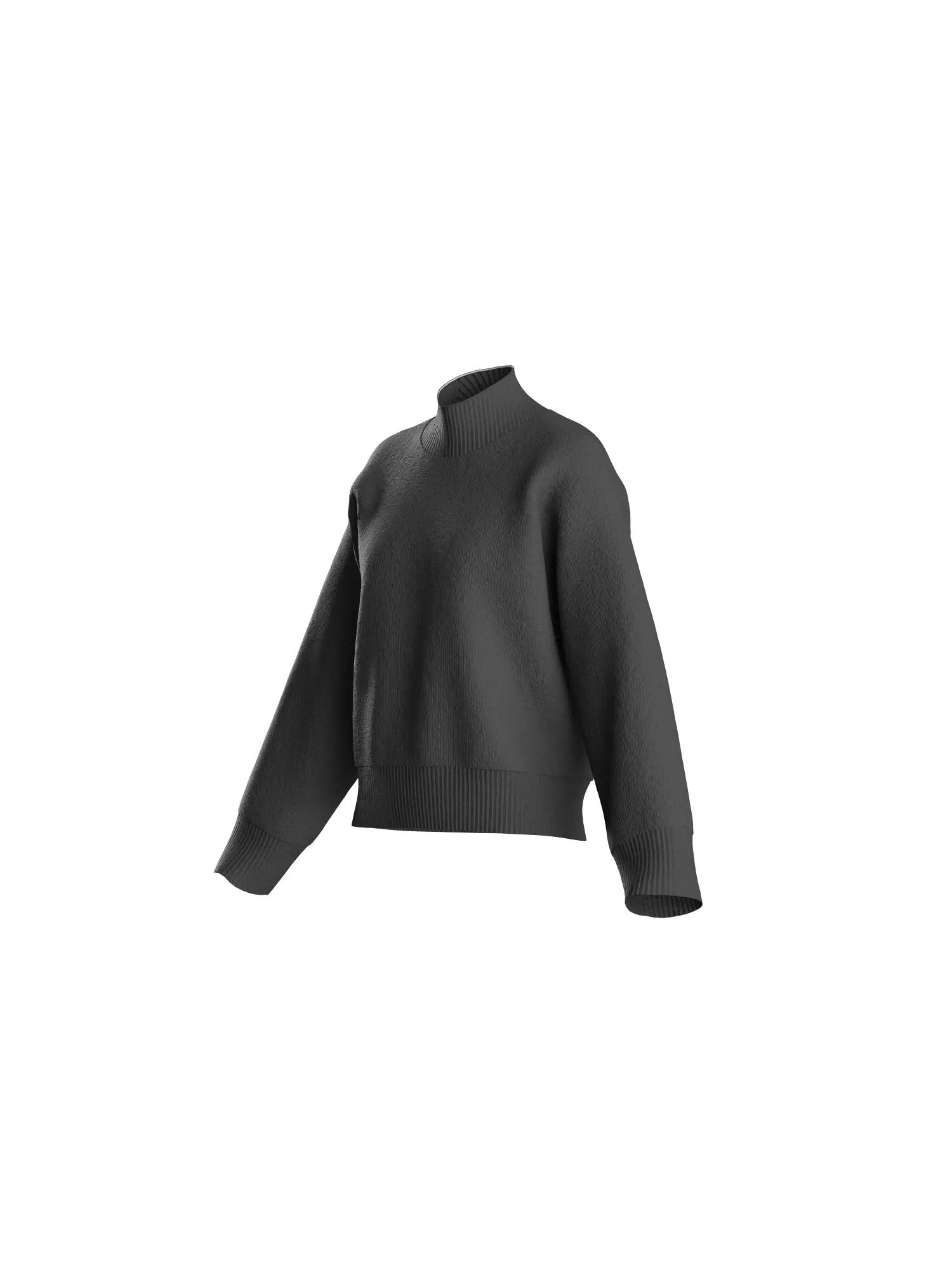 FEMALE KNIT JUMPER 3D model_45