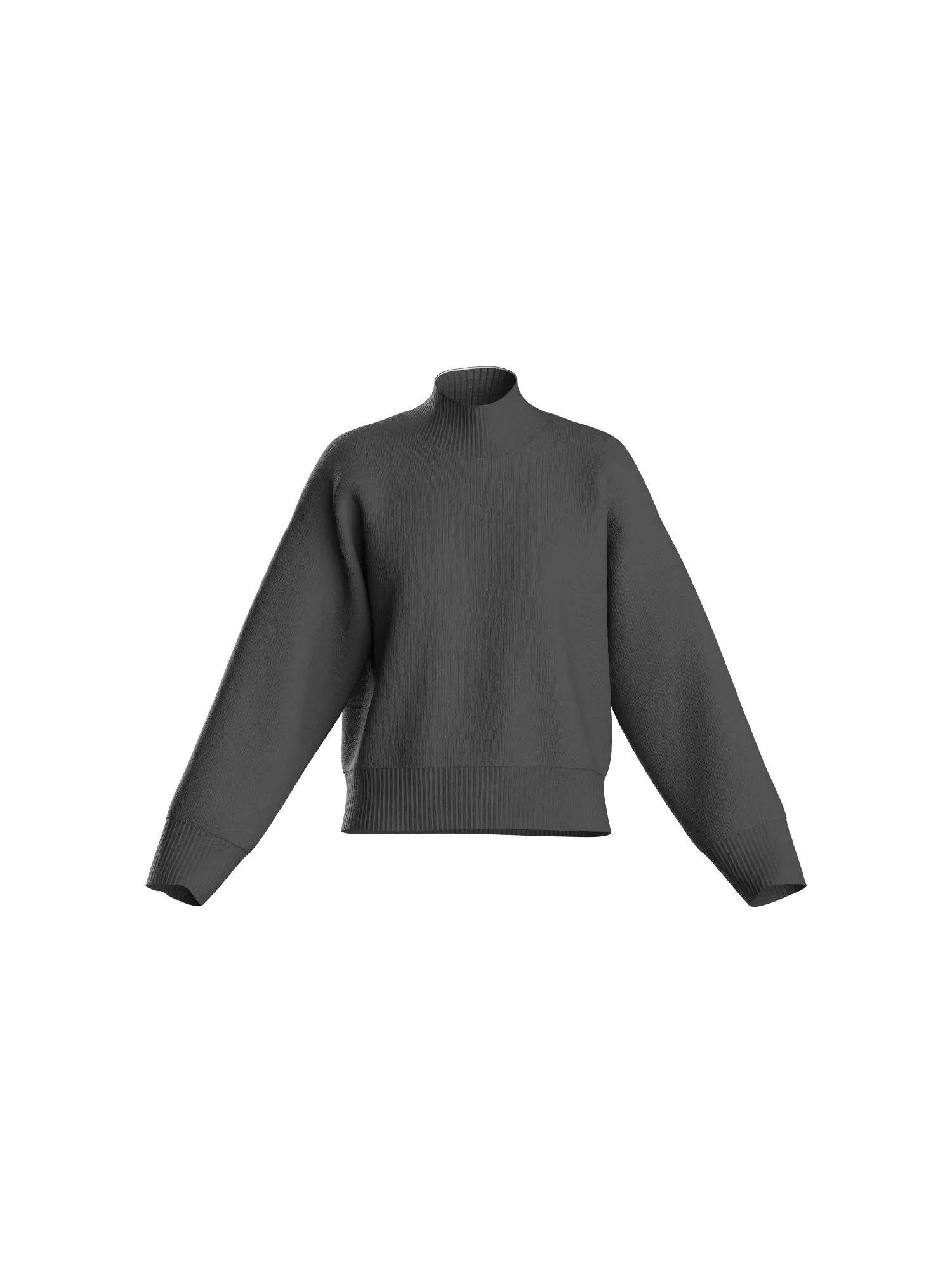 FEMALE KNIT JUMPER 3D model_36