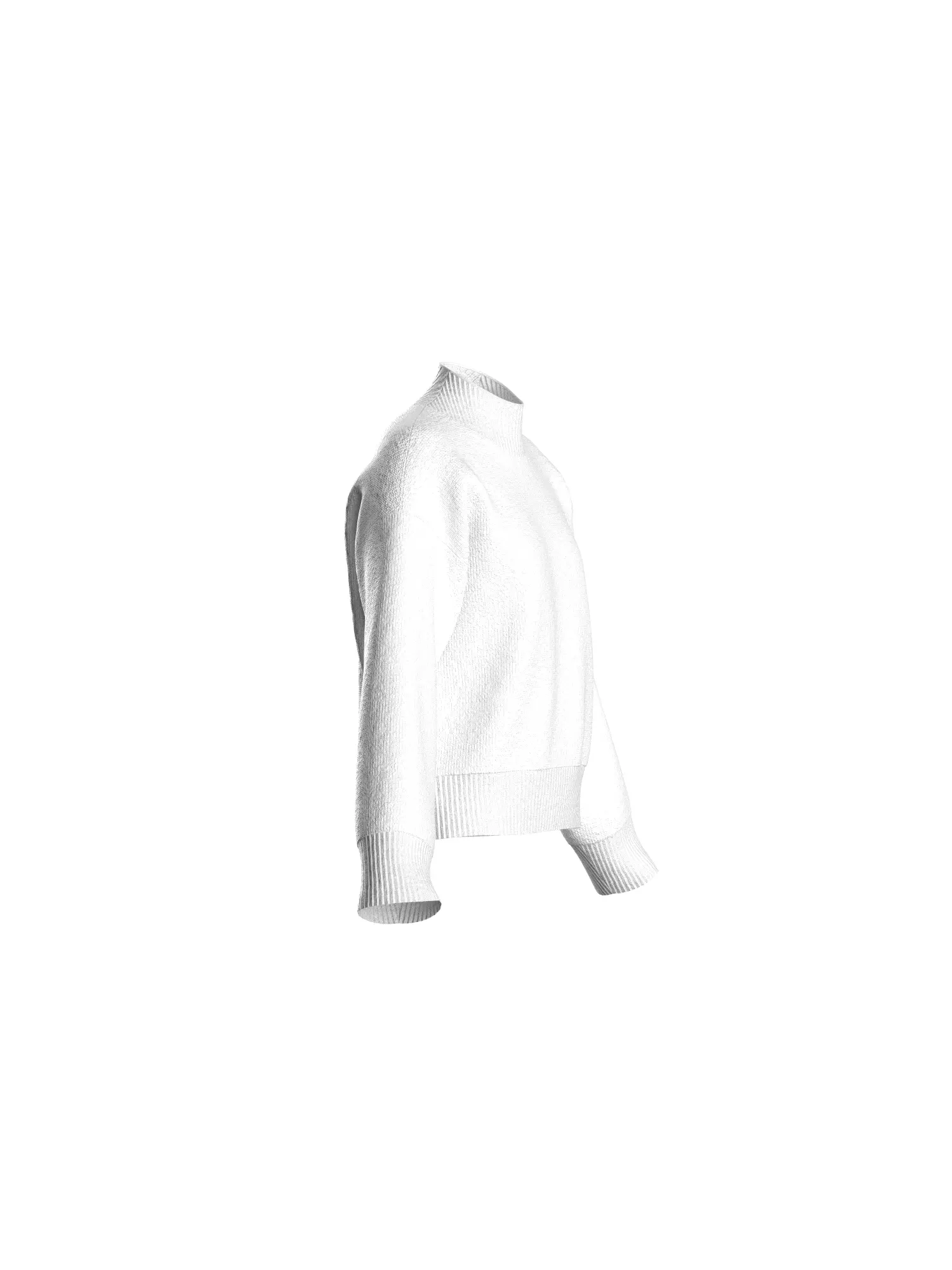 FEMALE KNIT JUMPER 3D model_7