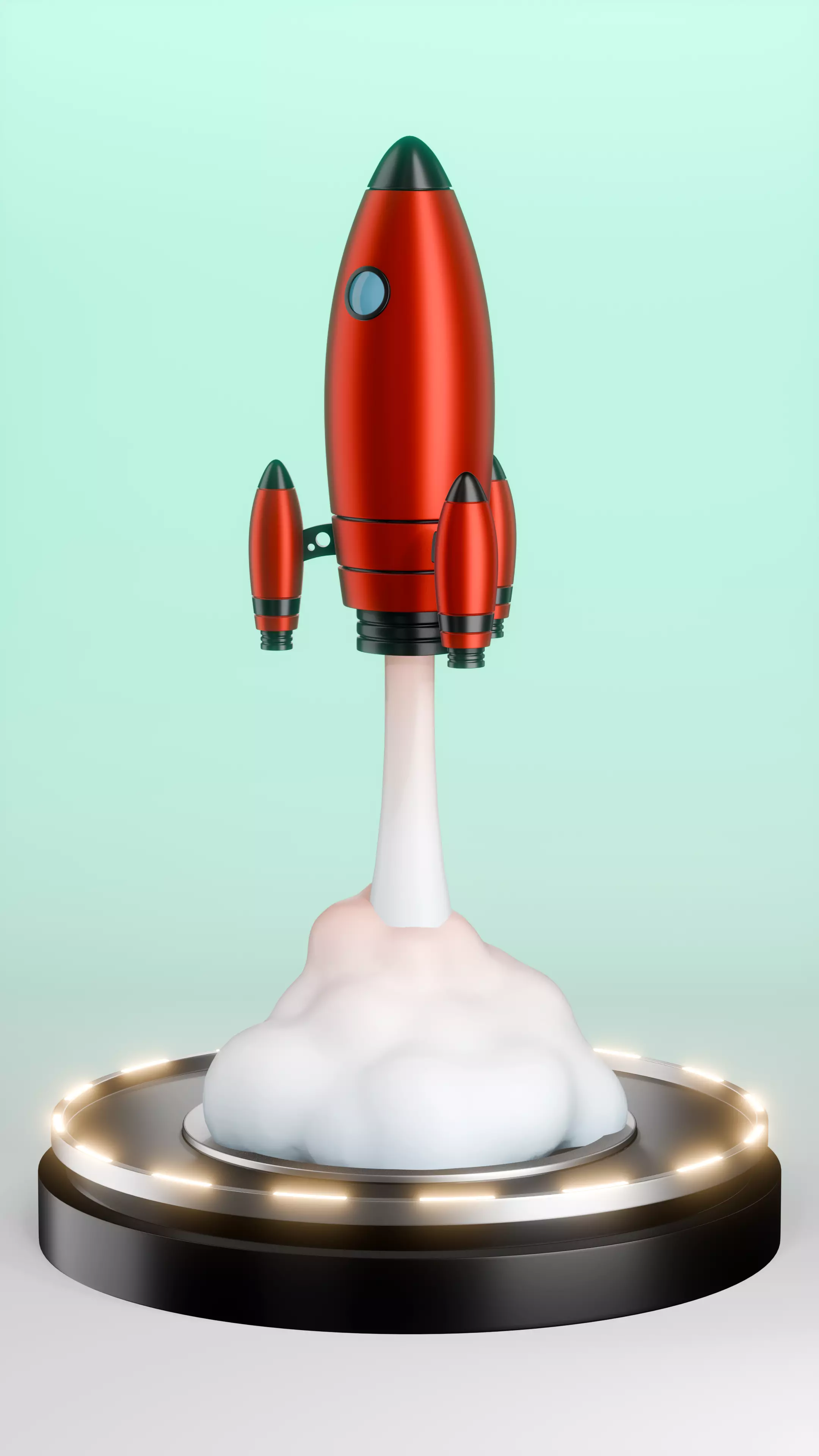 Rocket Free 3D model