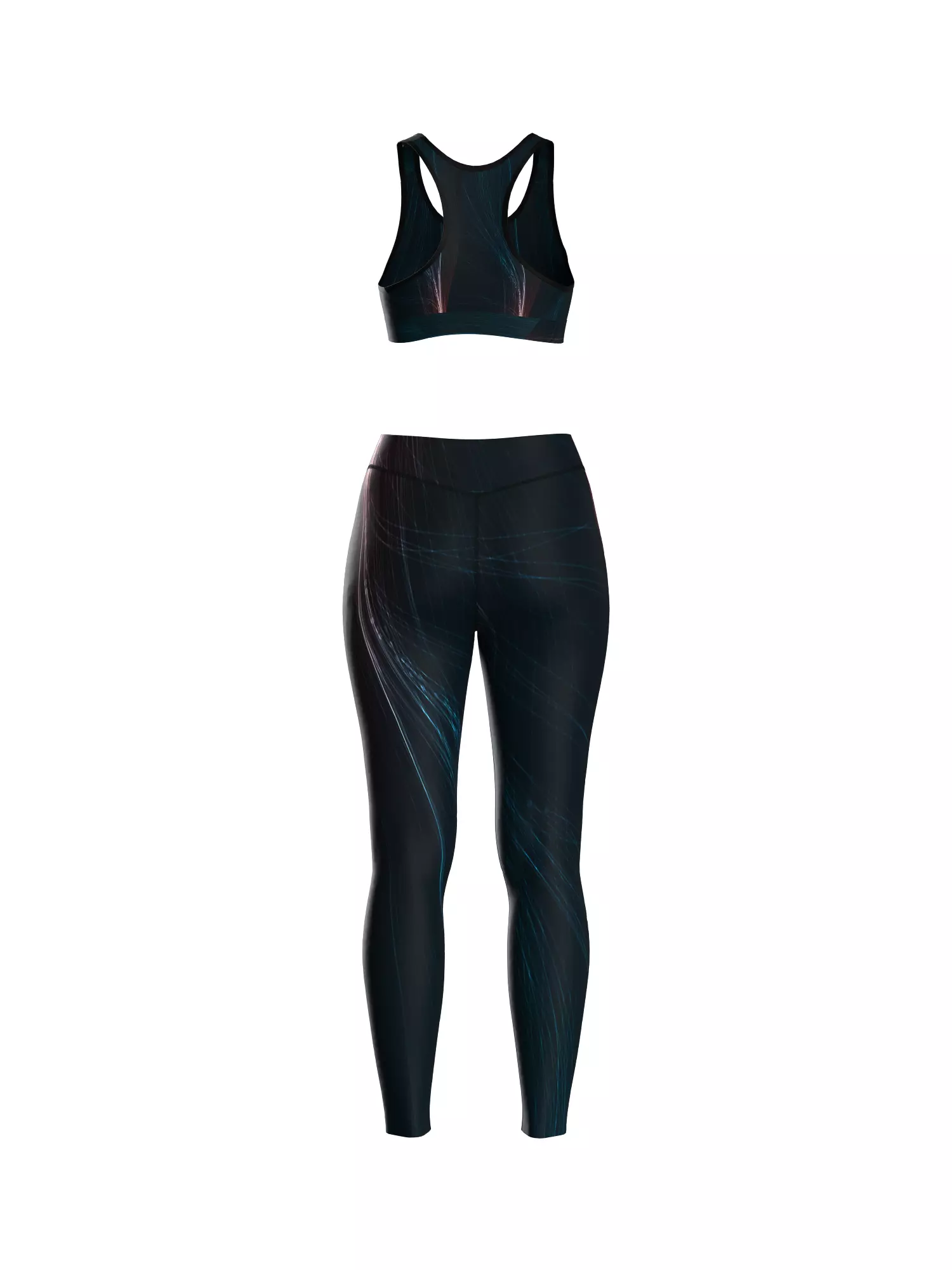 Female Sport Wear 3D model_11