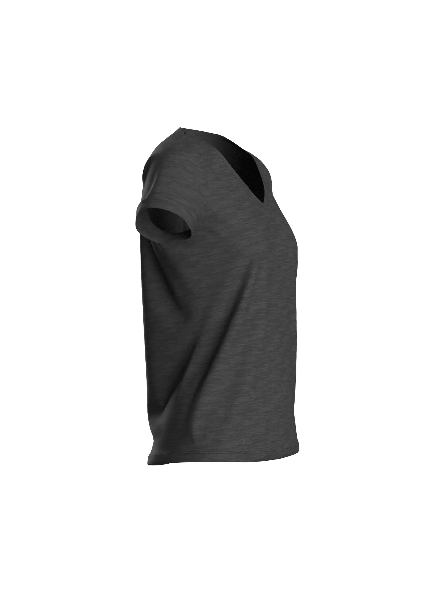 Female Tshirt 3D model_45