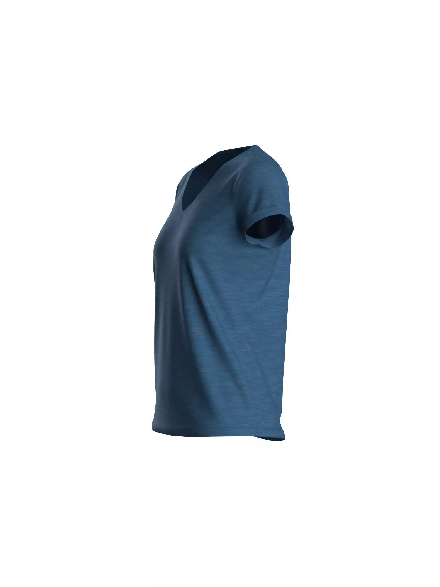 Female Tshirt 3D model_32