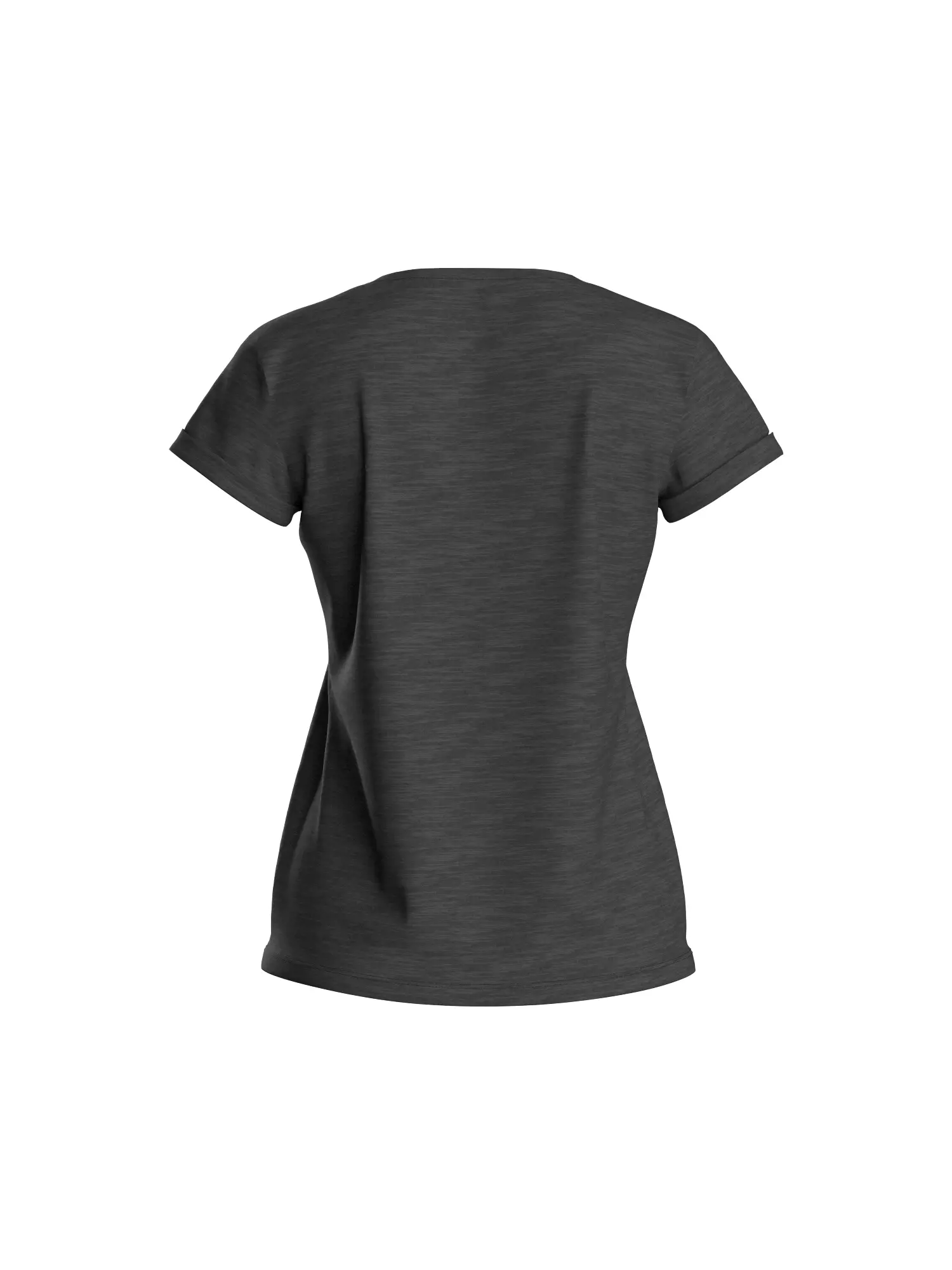 Female Tshirt 3D model_35