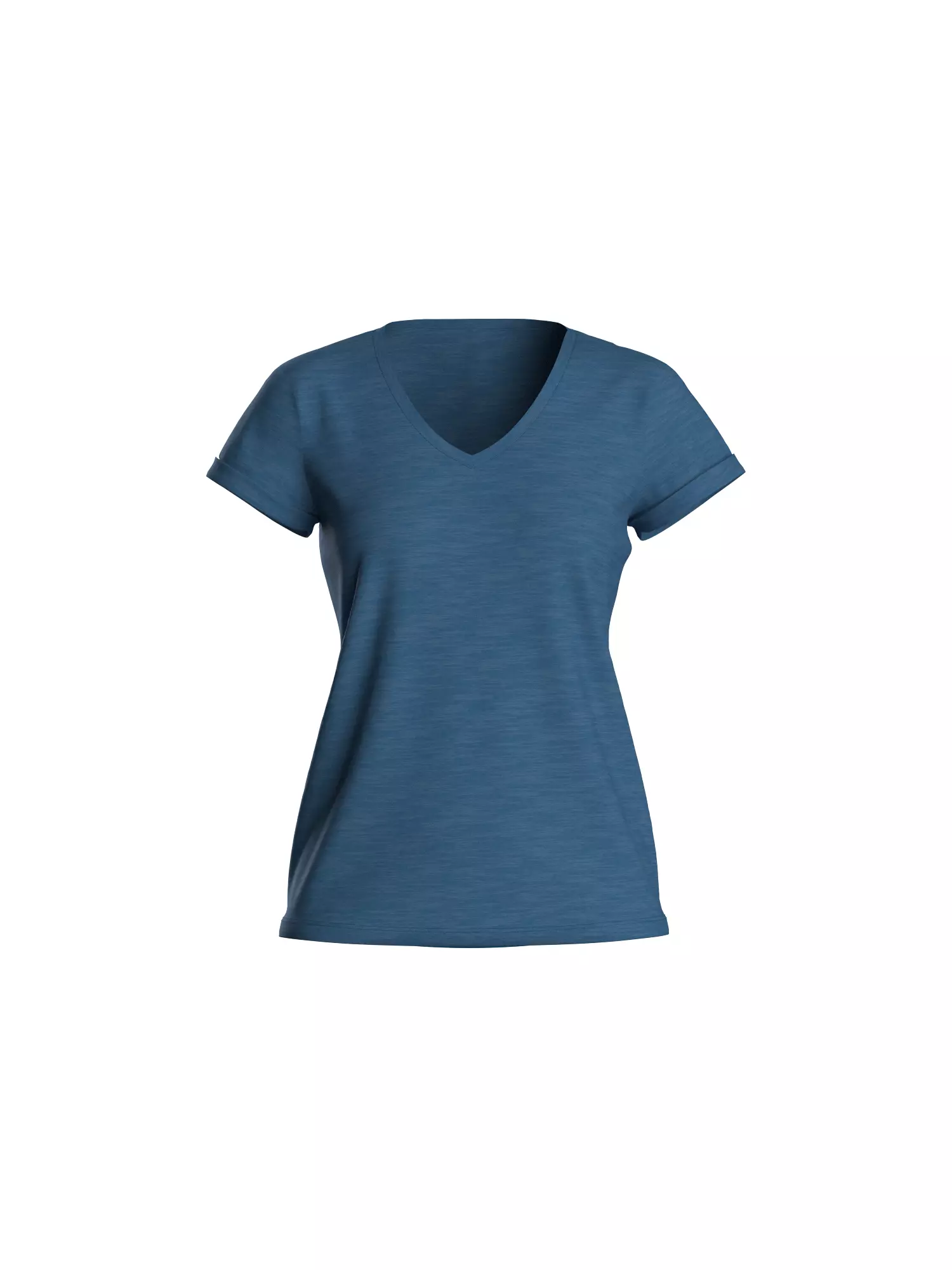 Female Tshirt 3D model_21
