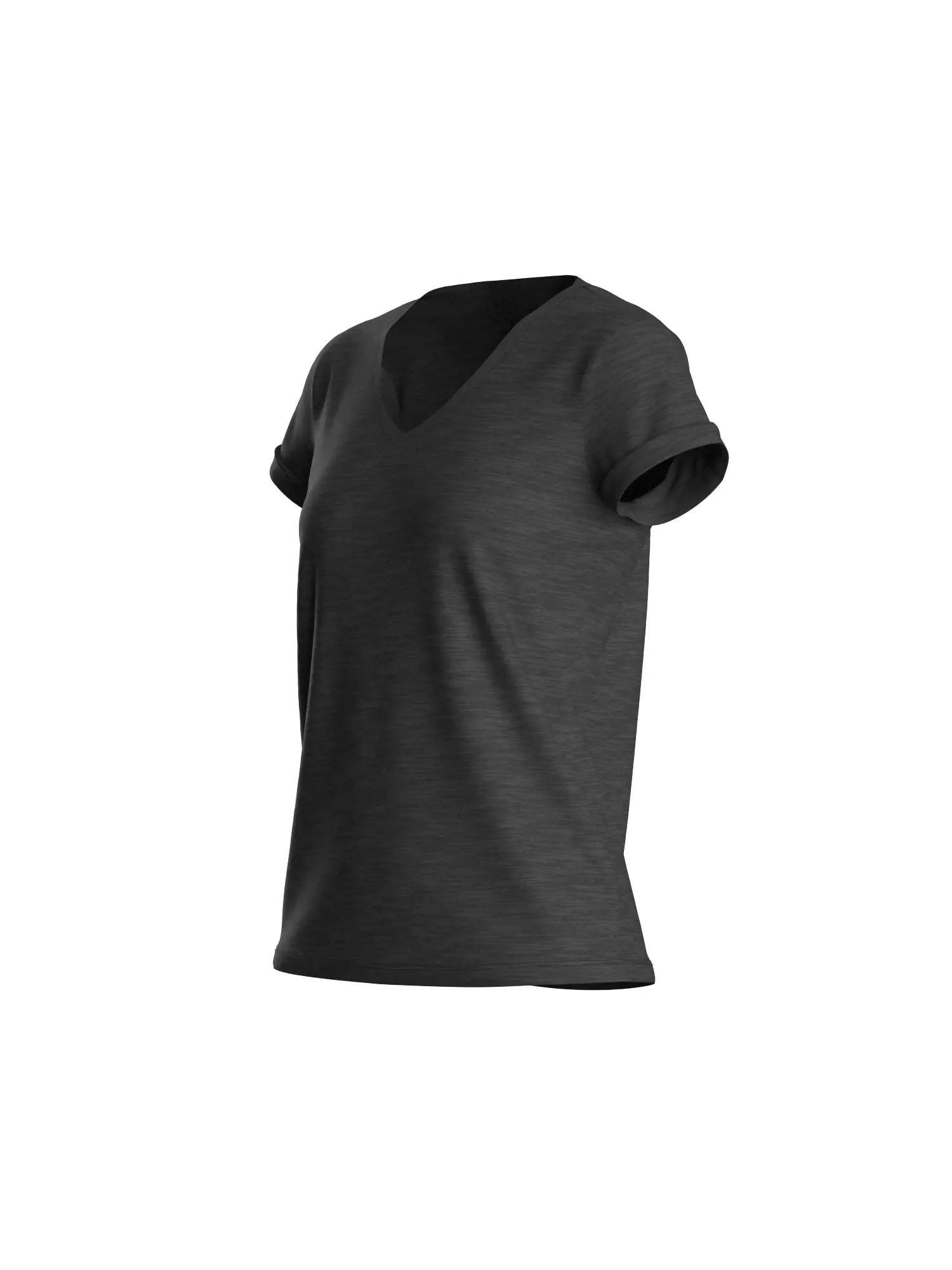 Female Tshirt 3D model_48