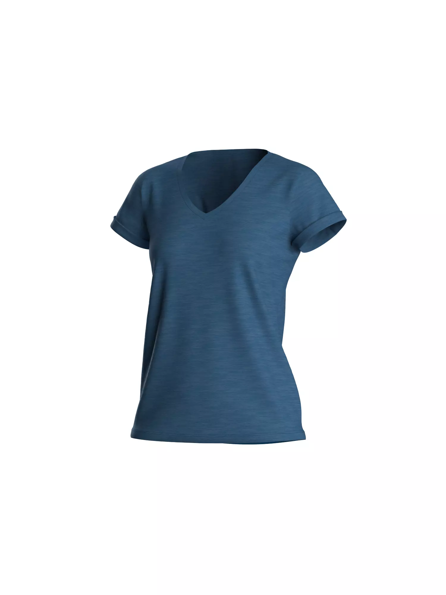 Female Tshirt 3D model_28