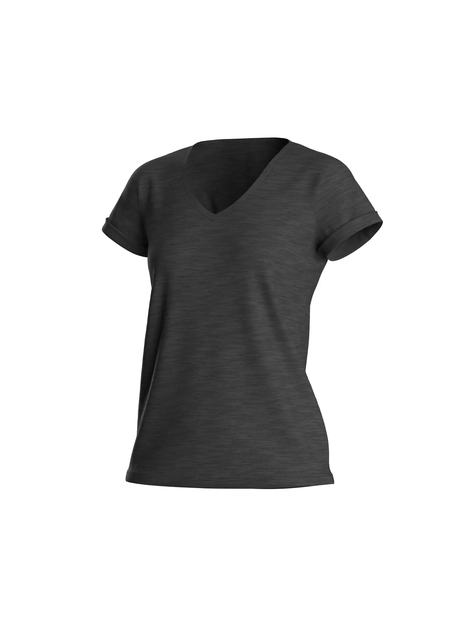 Female Tshirt 3D model_44