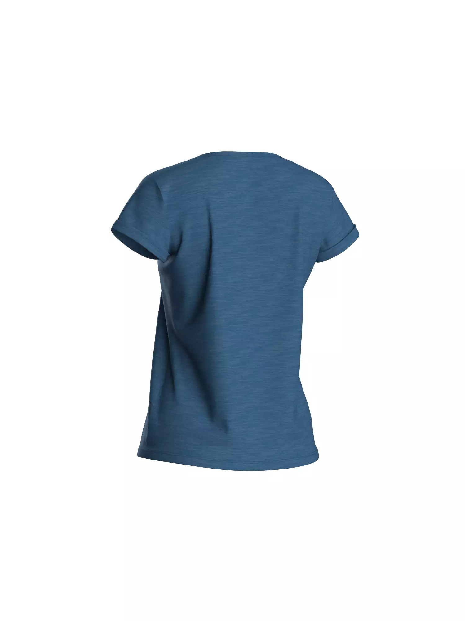 Female Tshirt 3D model_23