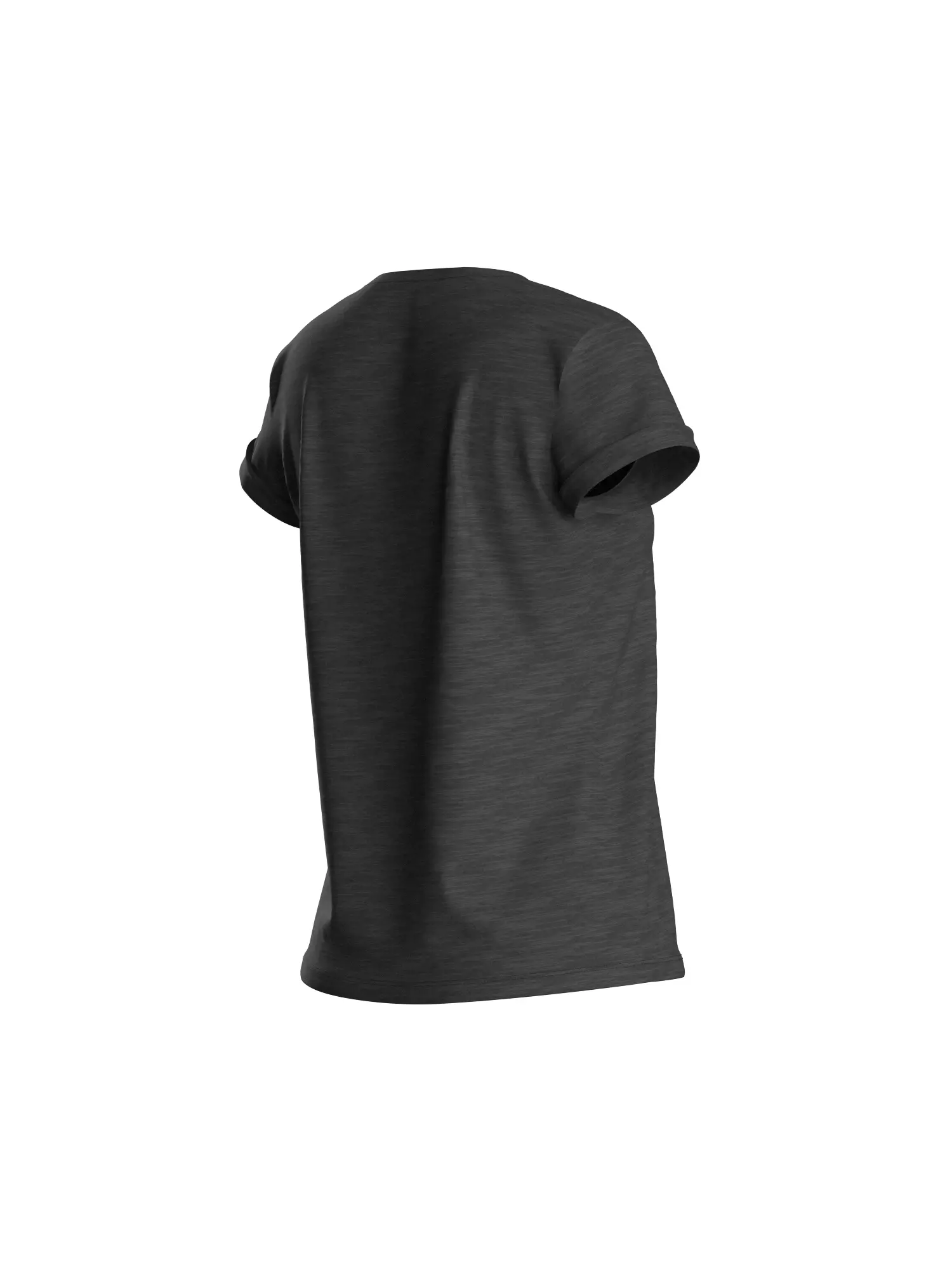 Female Tshirt 3D model_37