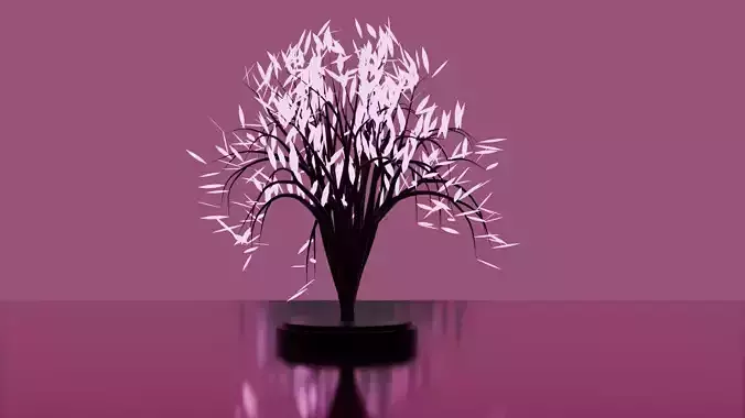 Modern Artistic LED Lamp Elegant Decorative Light for 3D Low-poly 3D model  Modern Artistic LED Lamp Elegant Decorative Light for 3D Low-poly 3D model