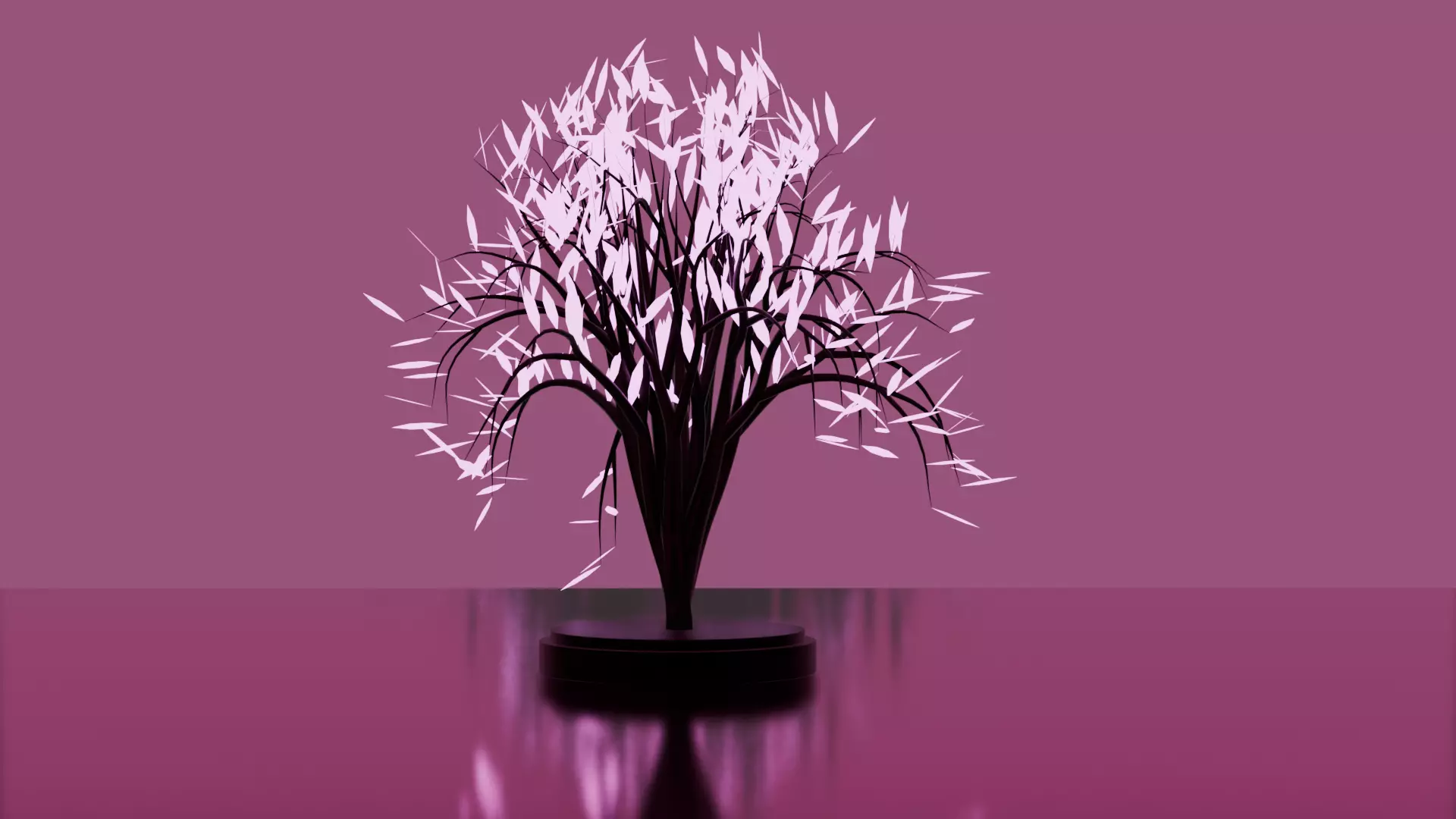 Modern Artistic LED Lamp Elegant Decorative Light for 3D Low-poly 3D model_0