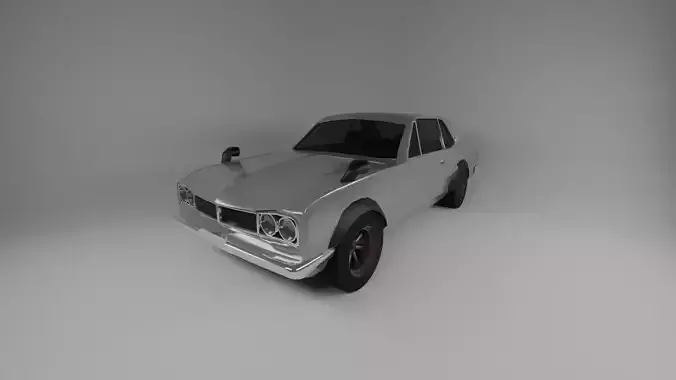 Nissan 2000 GT-R Lowpoly Fullpack