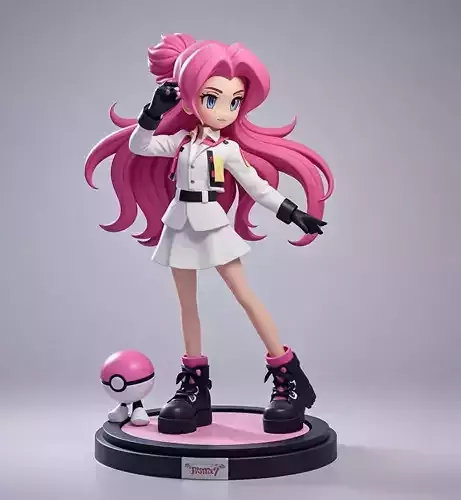 Jessie PokEmon Statue