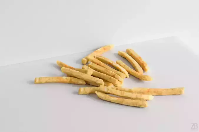 Fries 3D model