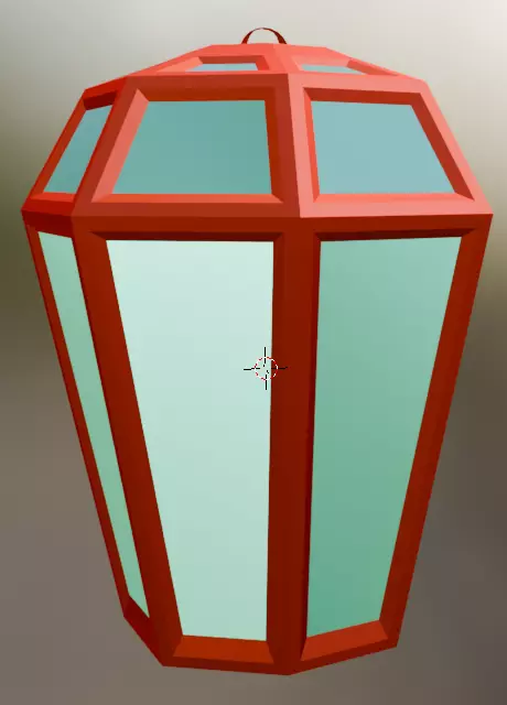 Lantern 3D print model_0