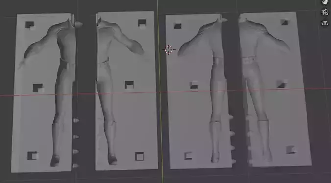 SUPERMAN 2025 SUIT MOLD
