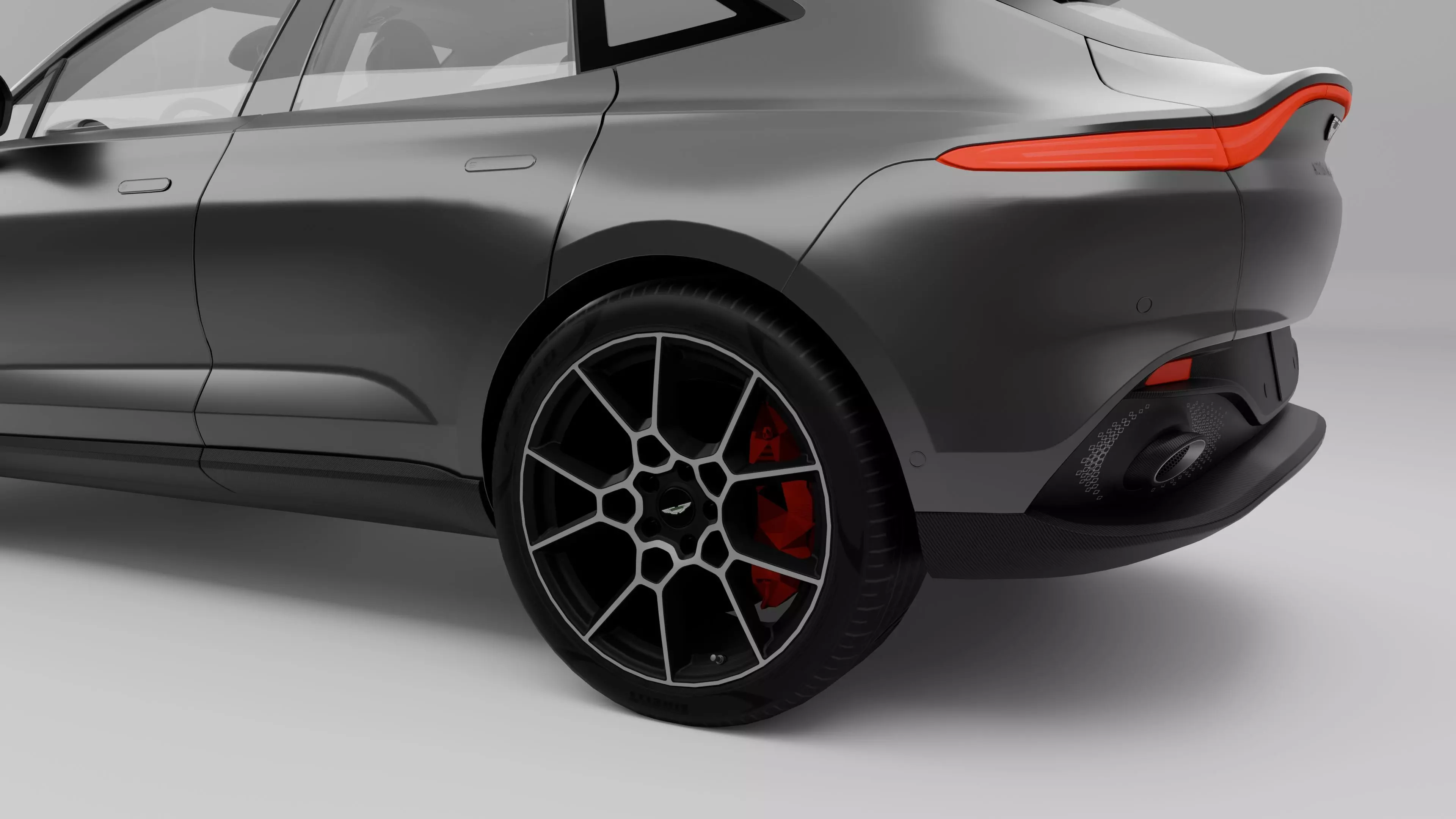 Aston Martin DBX 3D model_7