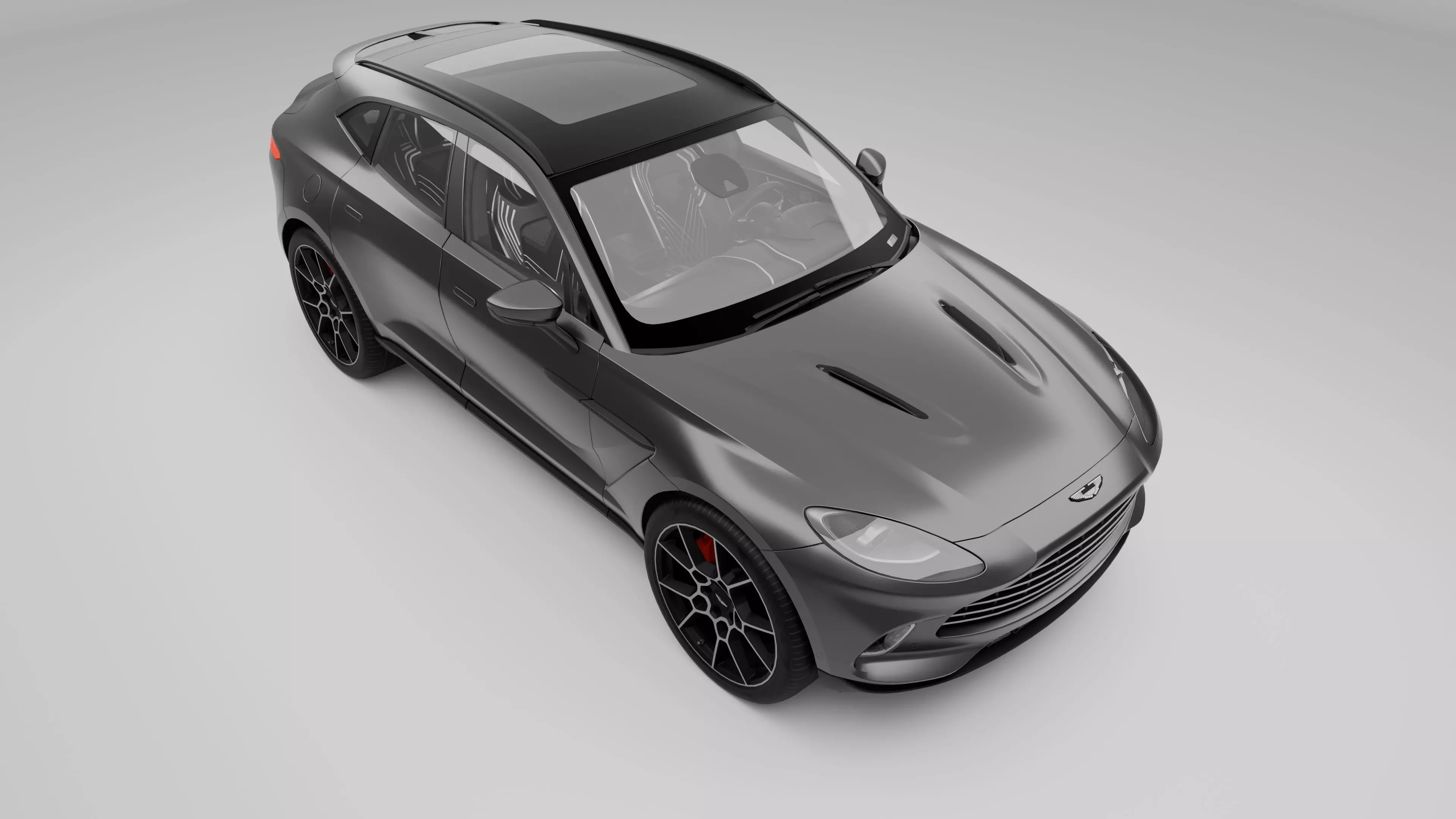 Aston Martin DBX 3D model_6