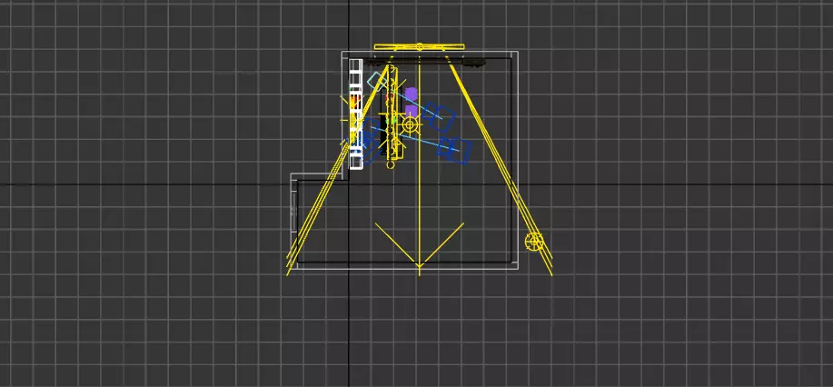 Modern Minimalist Kitchen Interior Free 3D model_4